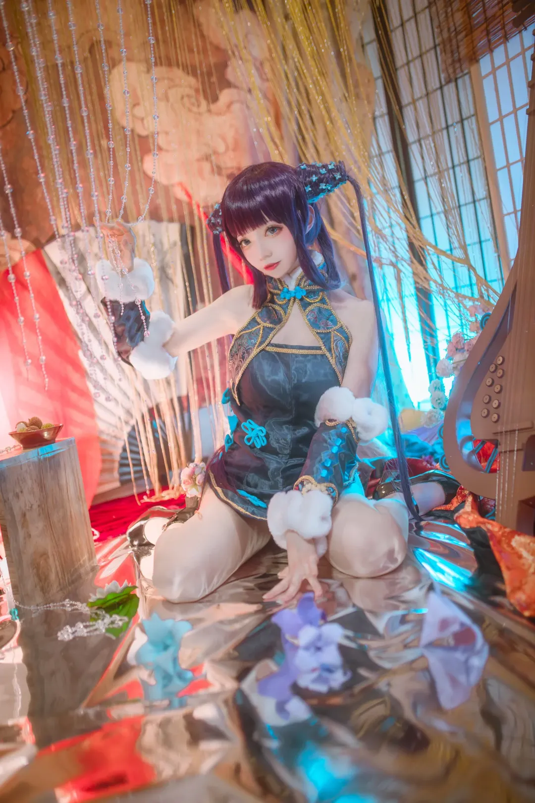 Fate/Grand Order, 古风cosplay, 白丝, 杨玉环cos, 国风摄影 - 第3张