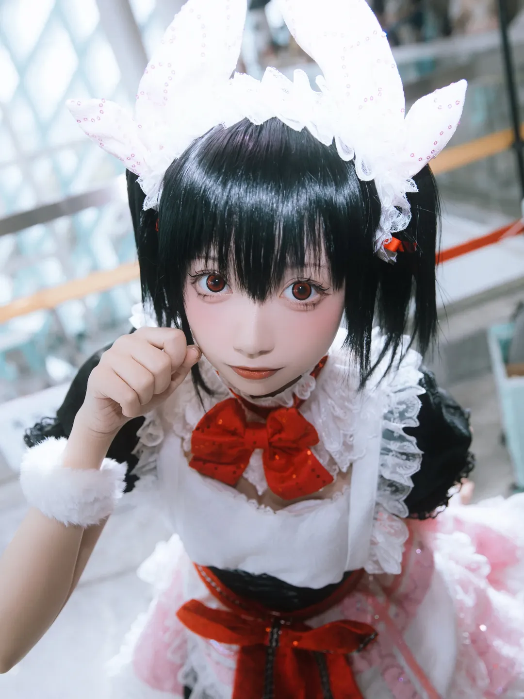二次元撮影, イベント写真, ラブライブ!, メイド服コスプレ, 矢澤にこ コスプレ - 1枚目
