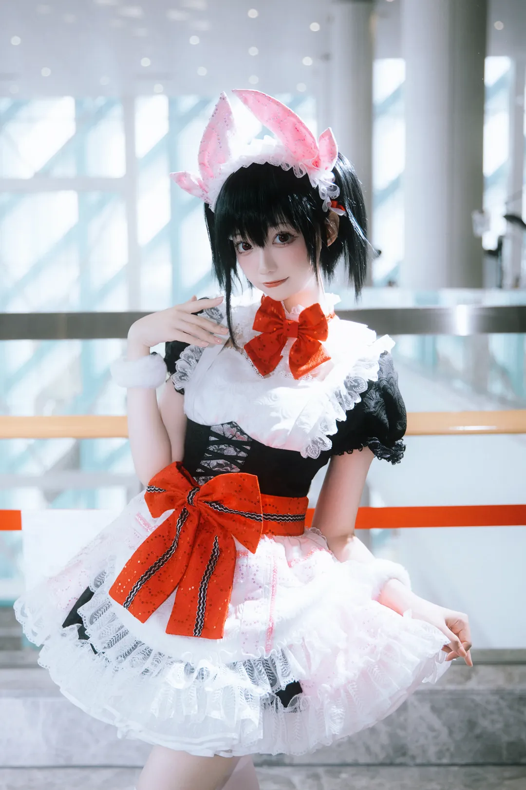 二次元撮影, イベント写真, ラブライブ!, メイド服コスプレ, 矢澤にこ コスプレ - 5枚目