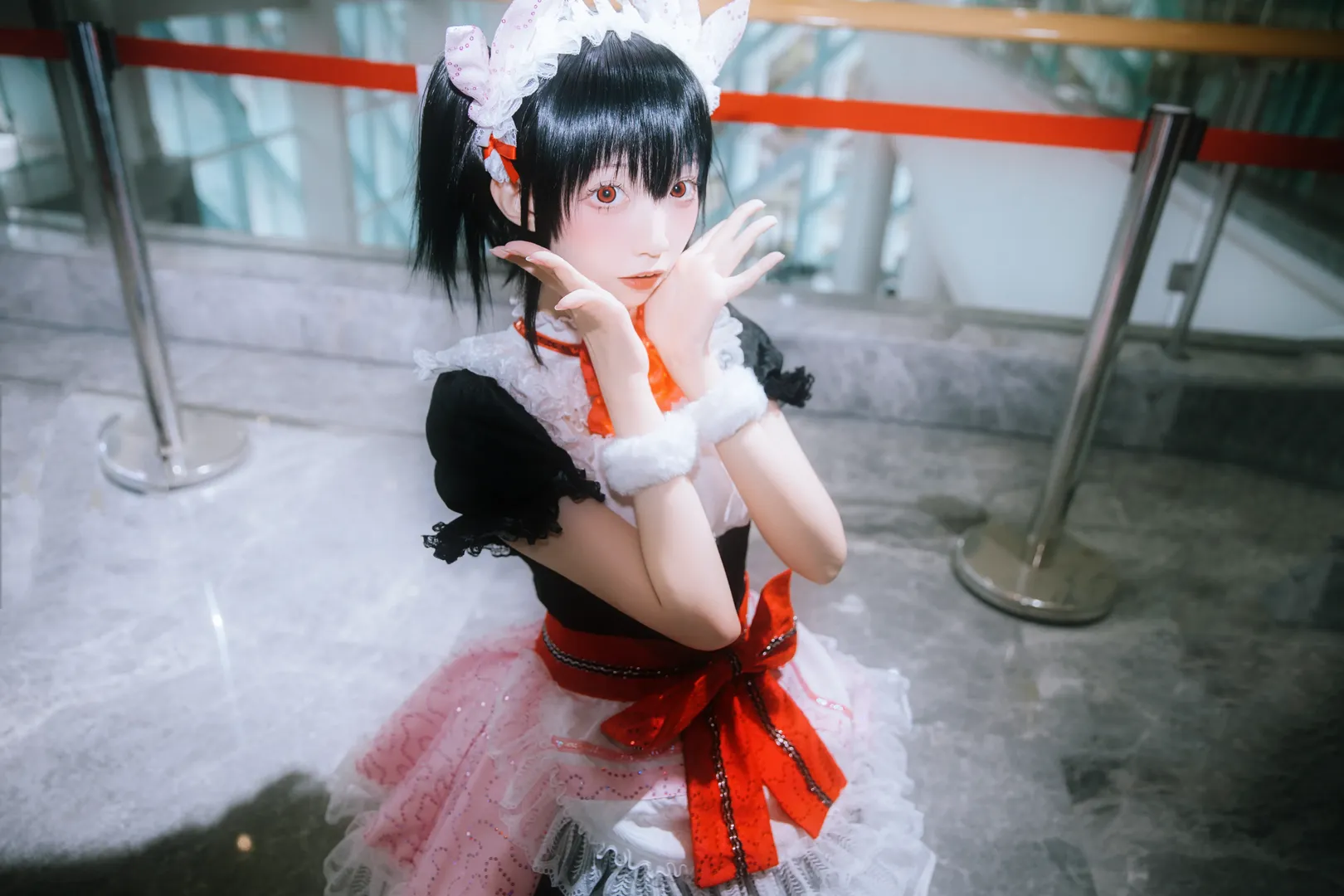 二次元撮影, イベント写真, ラブライブ!, メイド服コスプレ, 矢澤にこ コスプレ - 6枚目