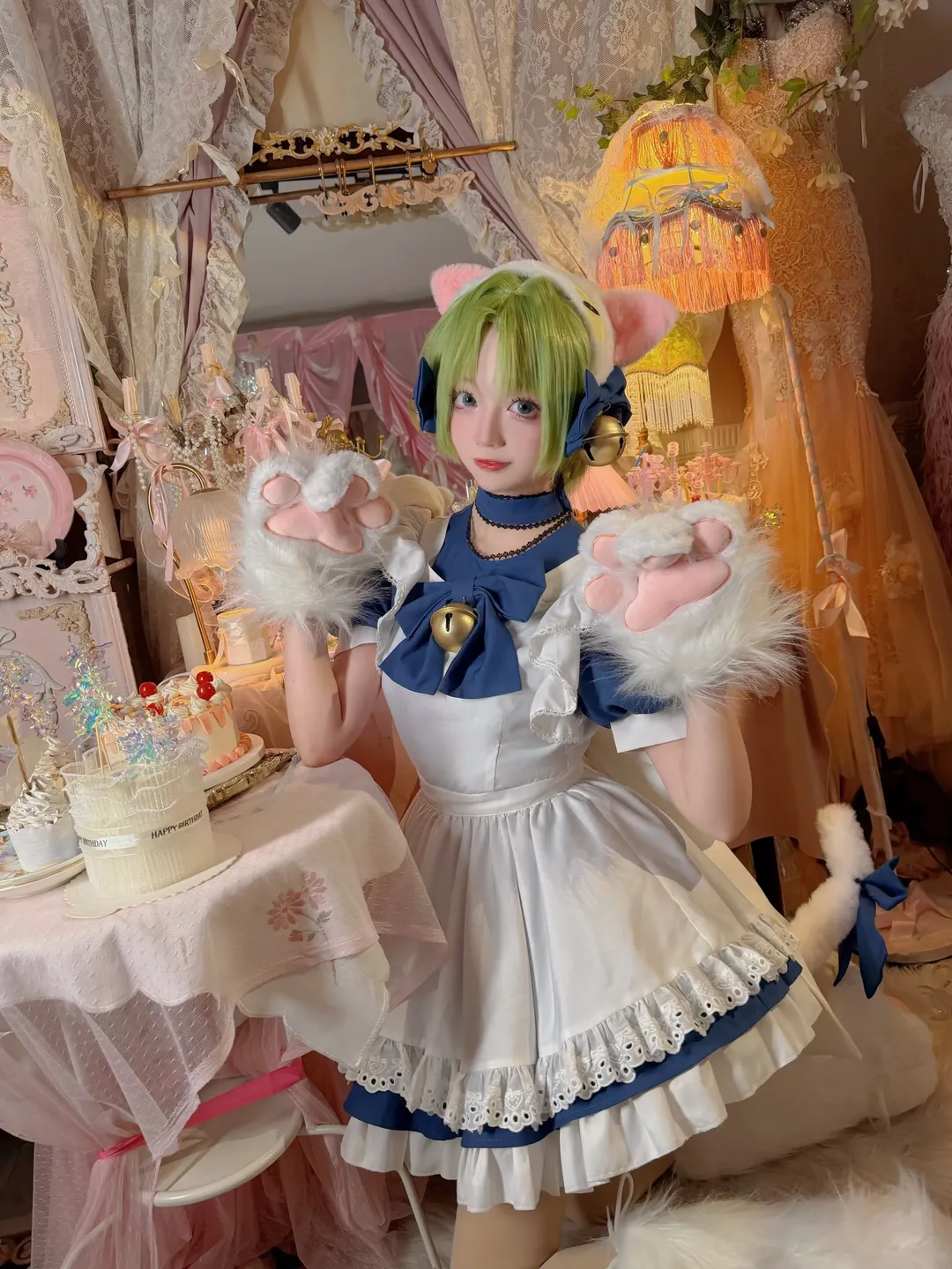 メイド服コスプレ, もふもふの獣耳, 懐かしの二次元, デ・ジ・キャラットコスプレ, デ・ジ・キャラット / ショコラ - 11枚目