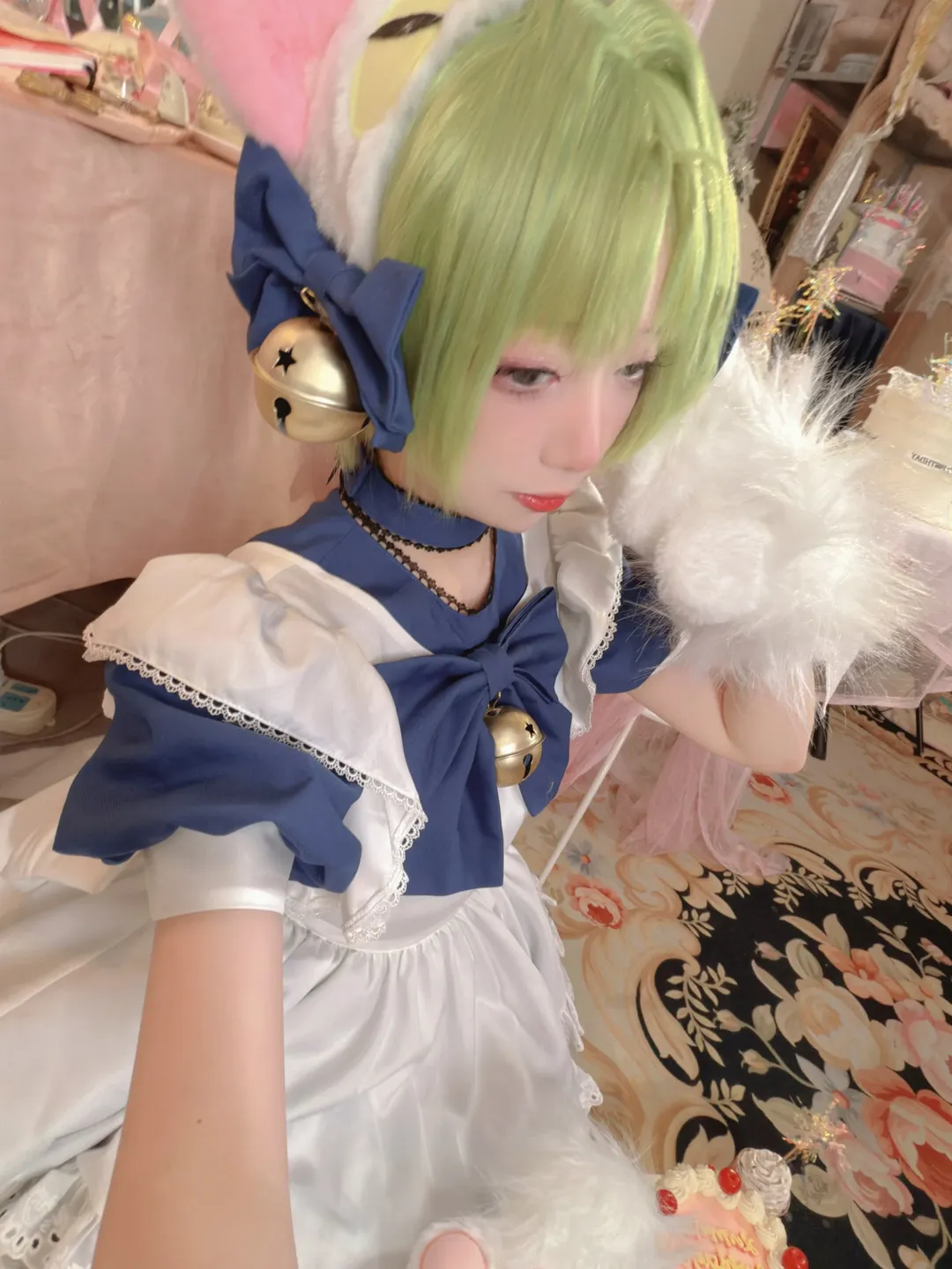 メイド服コスプレ, もふもふの獣耳, 懐かしの二次元, デ・ジ・キャラットコスプレ, デ・ジ・キャラット / ショコラ - 9枚目