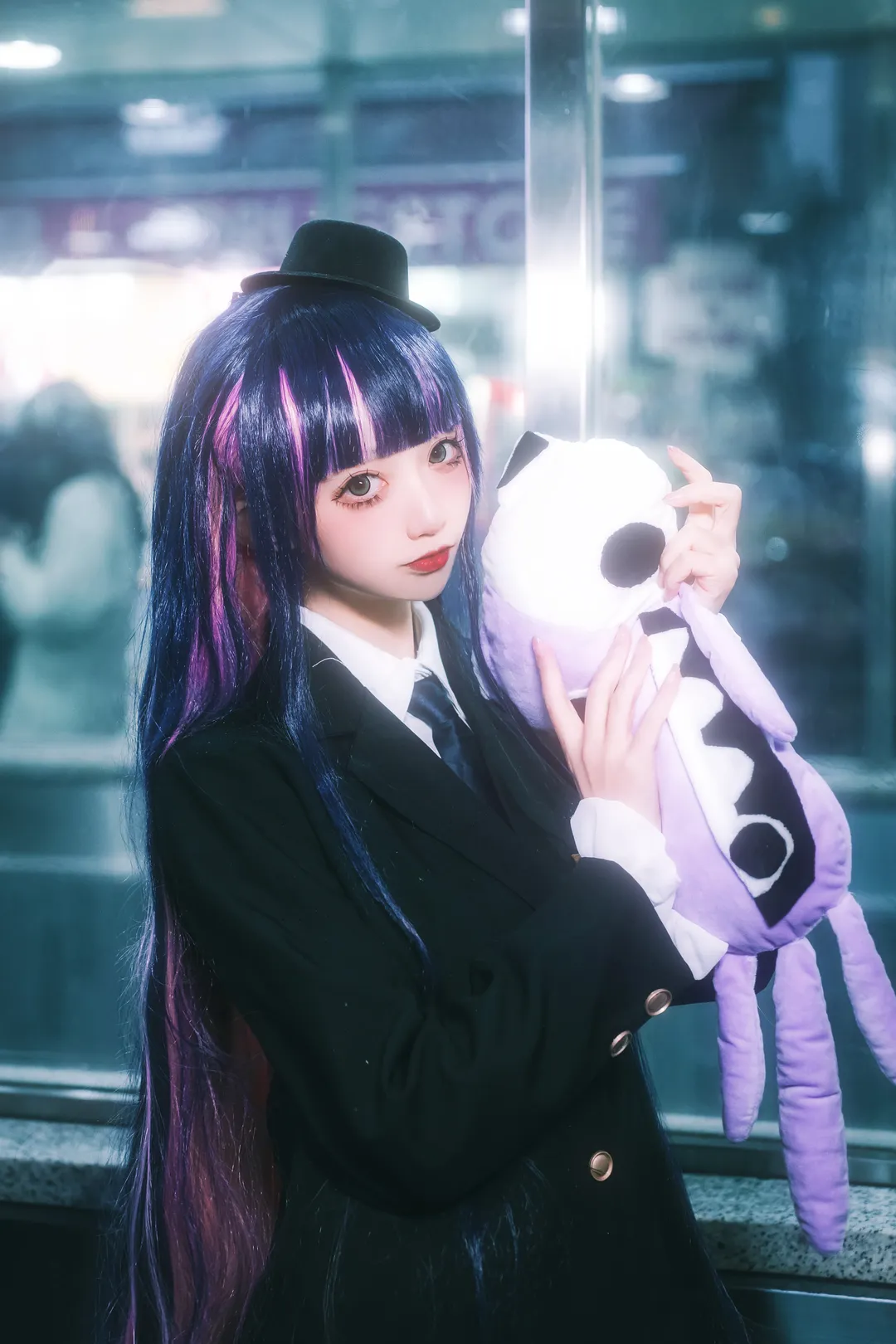 手工道具, 吊带袜天使, Stockingcos, 街拍Cosplay, 日系夜景 - 第6张