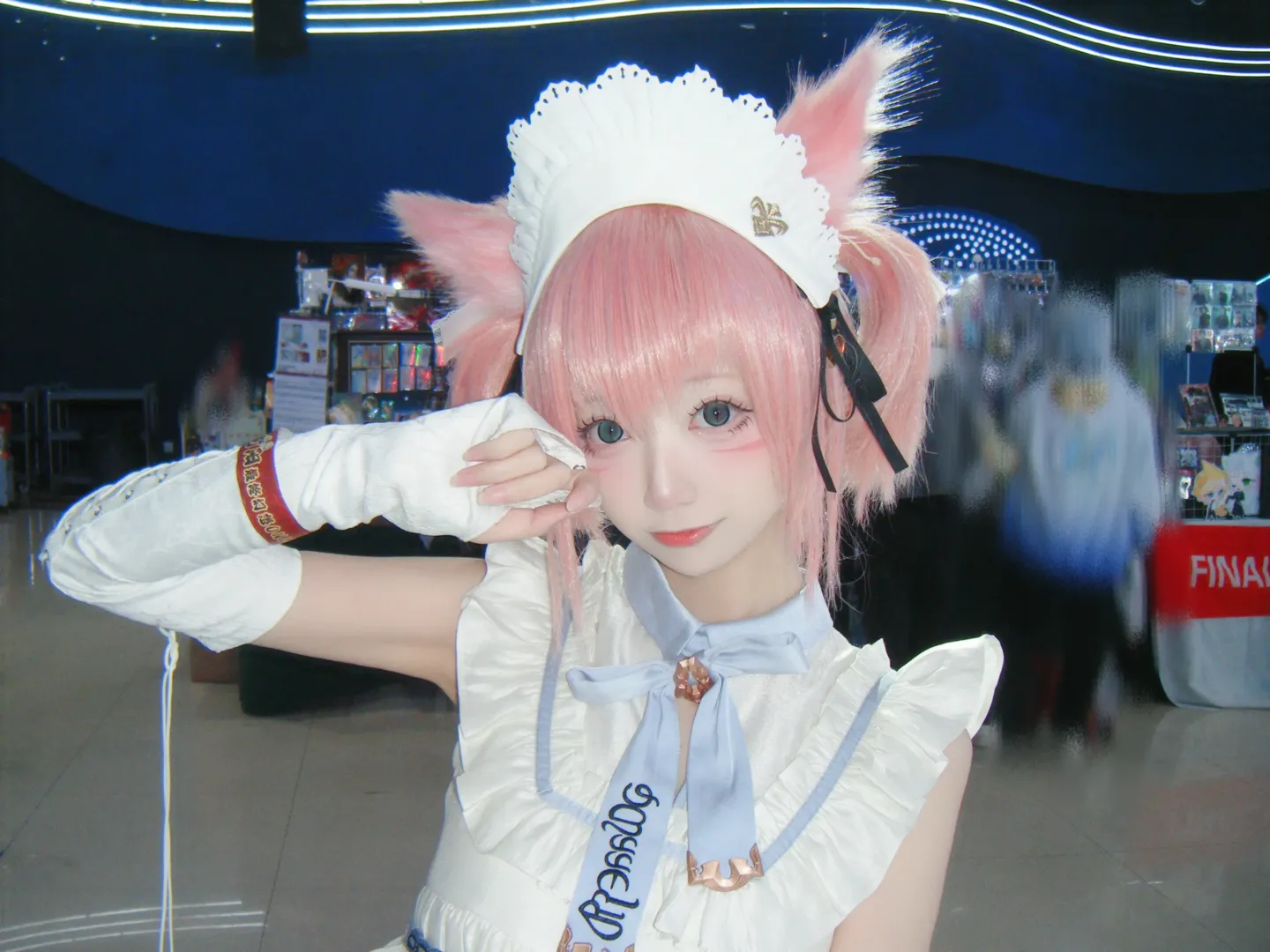 アニメイベントの服装, 二次元日常, 獣耳コスプレ, ファイナルファンタジーXIV, FF14 ミコッテのコスプレ - 3枚目