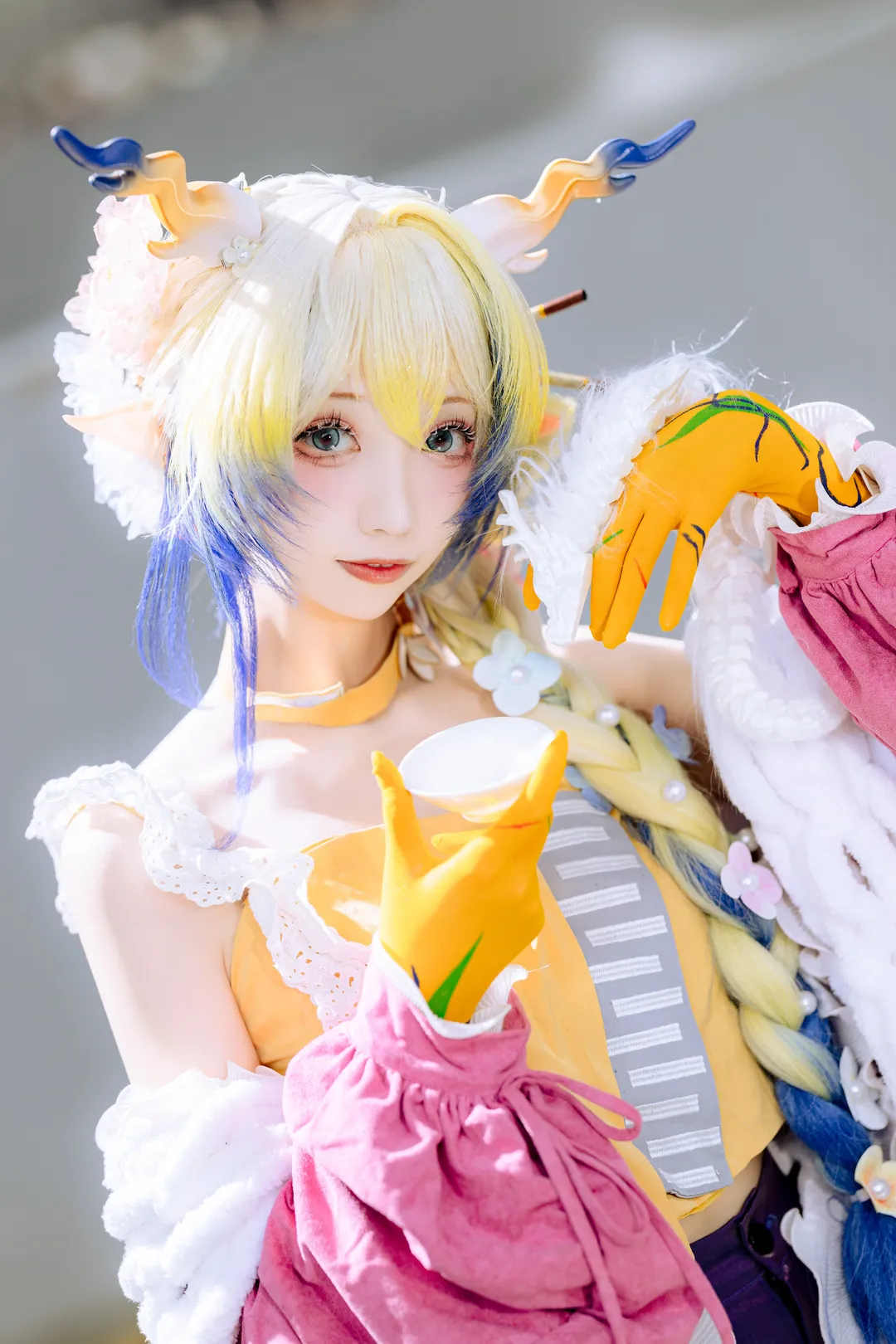 二次元撮影, シュウ コスプレ, アークナイツ, CP32 会場写真, 春日宴の衣装