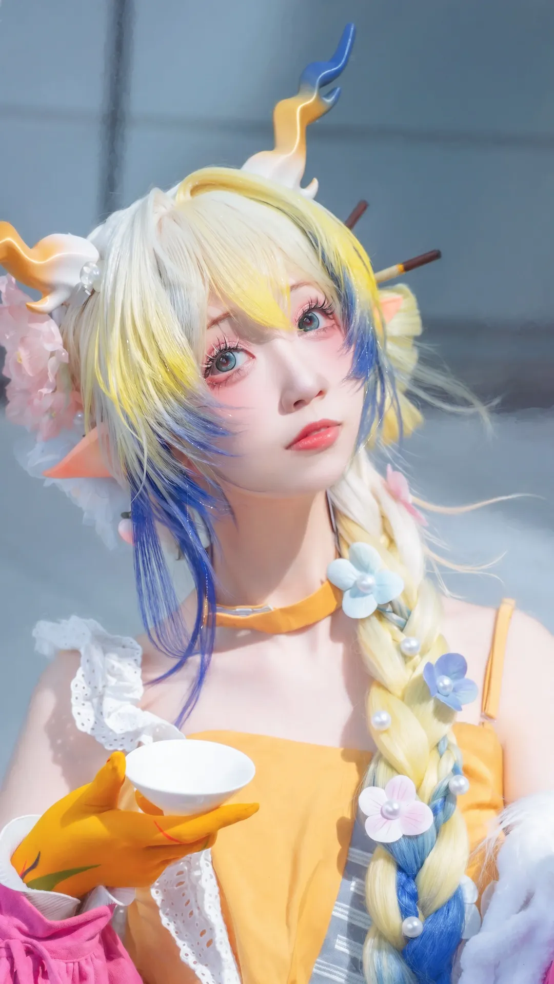黍cos, 明日方舟, 假发造型, 春日宴, cosplay场照 - 第5张