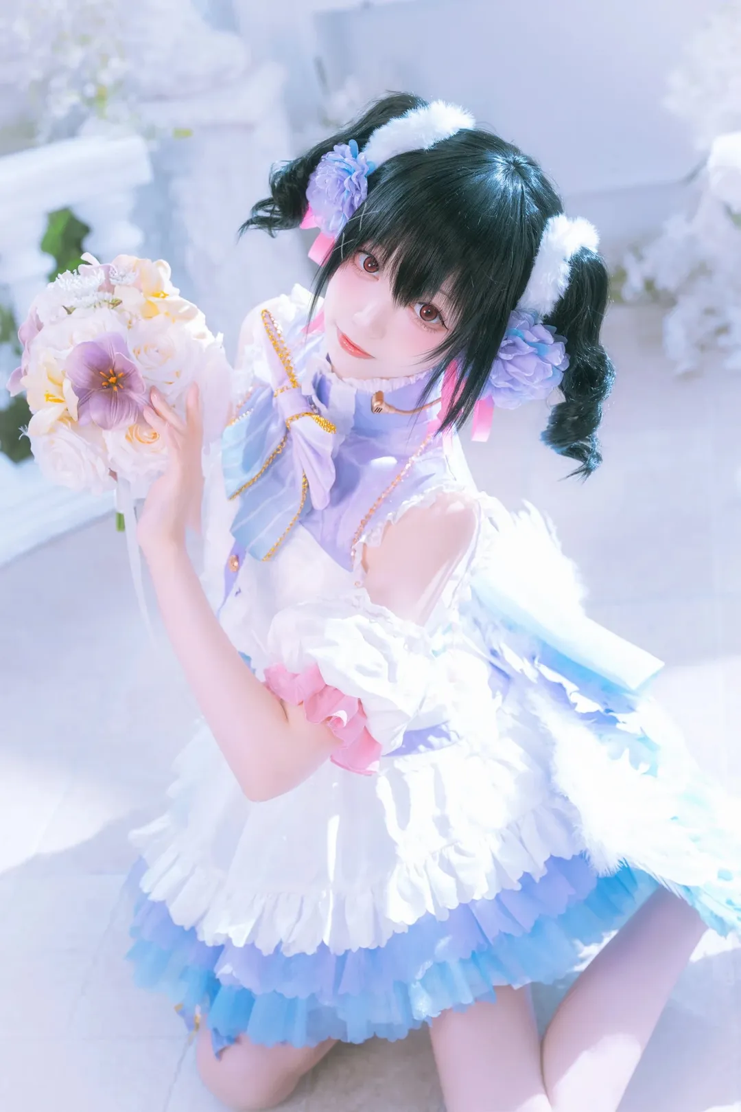 LoveLive, 缪斯, cosplay作品, 矢泽妮可cos, 白情觉醒 - 第2张