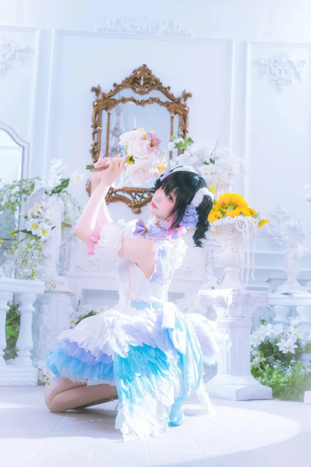 LoveLive, 缪斯, cosplay作品, 矢泽妮可cos, 白情觉醒 - 第3张