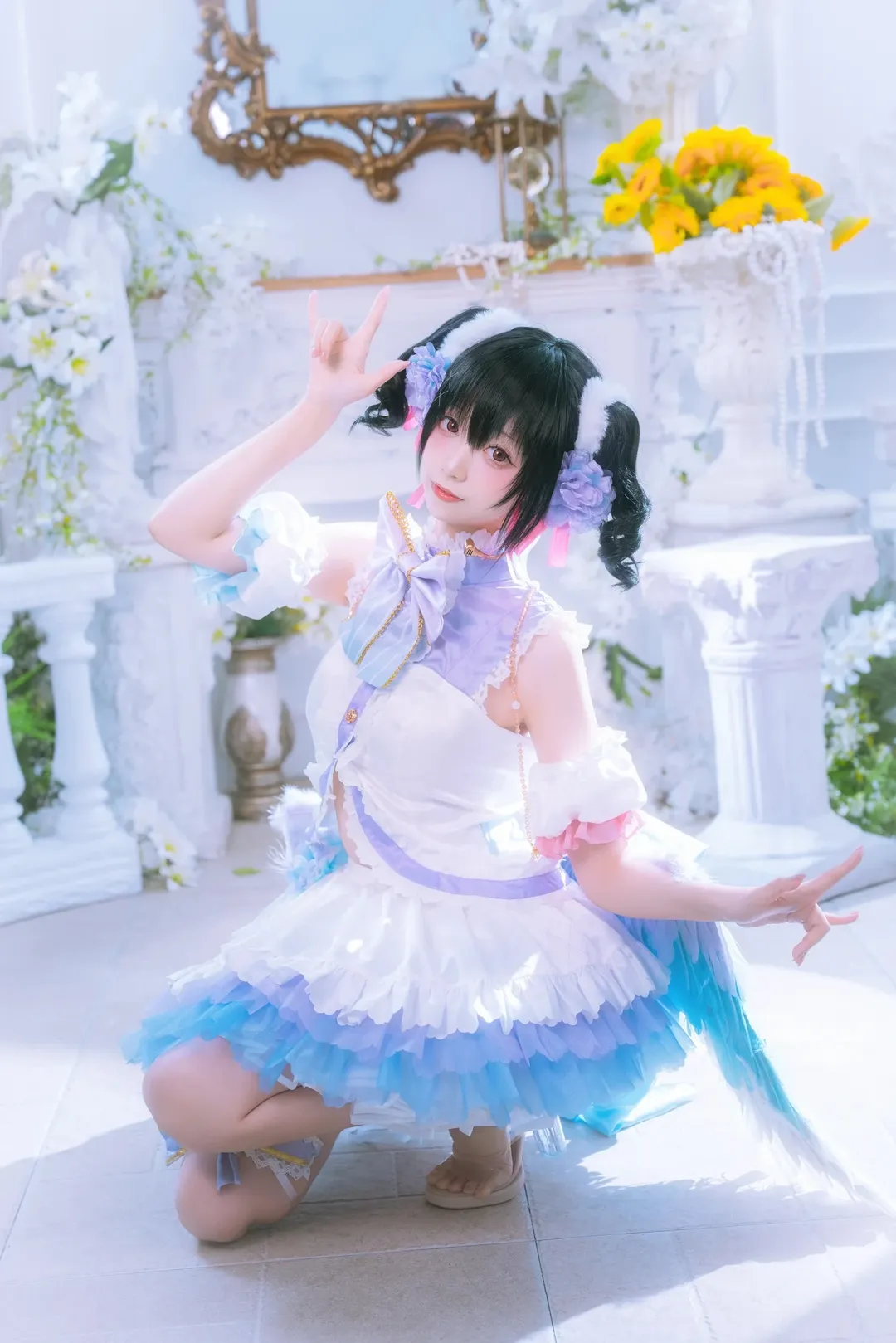 LoveLive, 缪斯, cosplay作品, 矢泽妮可cos, 白情觉醒 - 第4张