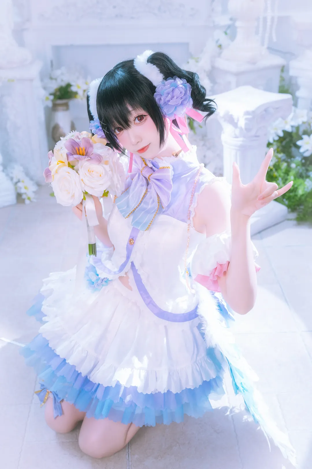 LoveLive, 缪斯, cosplay作品, 矢泽妮可cos, 白情觉醒 - 第7张