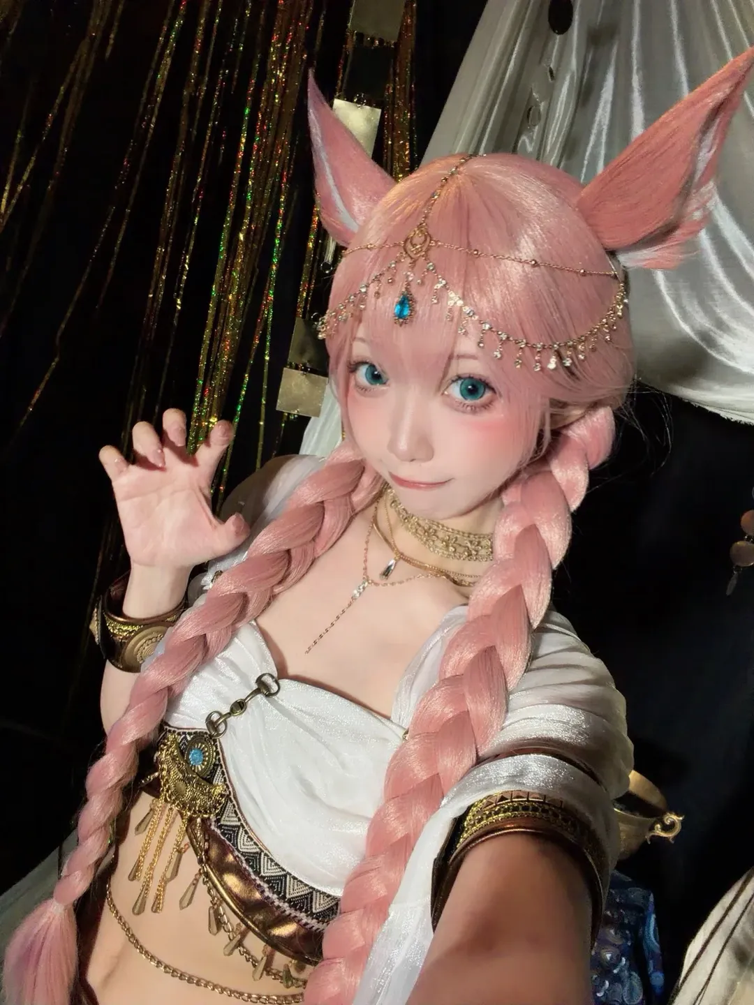 cosplay, 异域风情, 猫娘, 兽耳, 最终幻想14 - 第2张