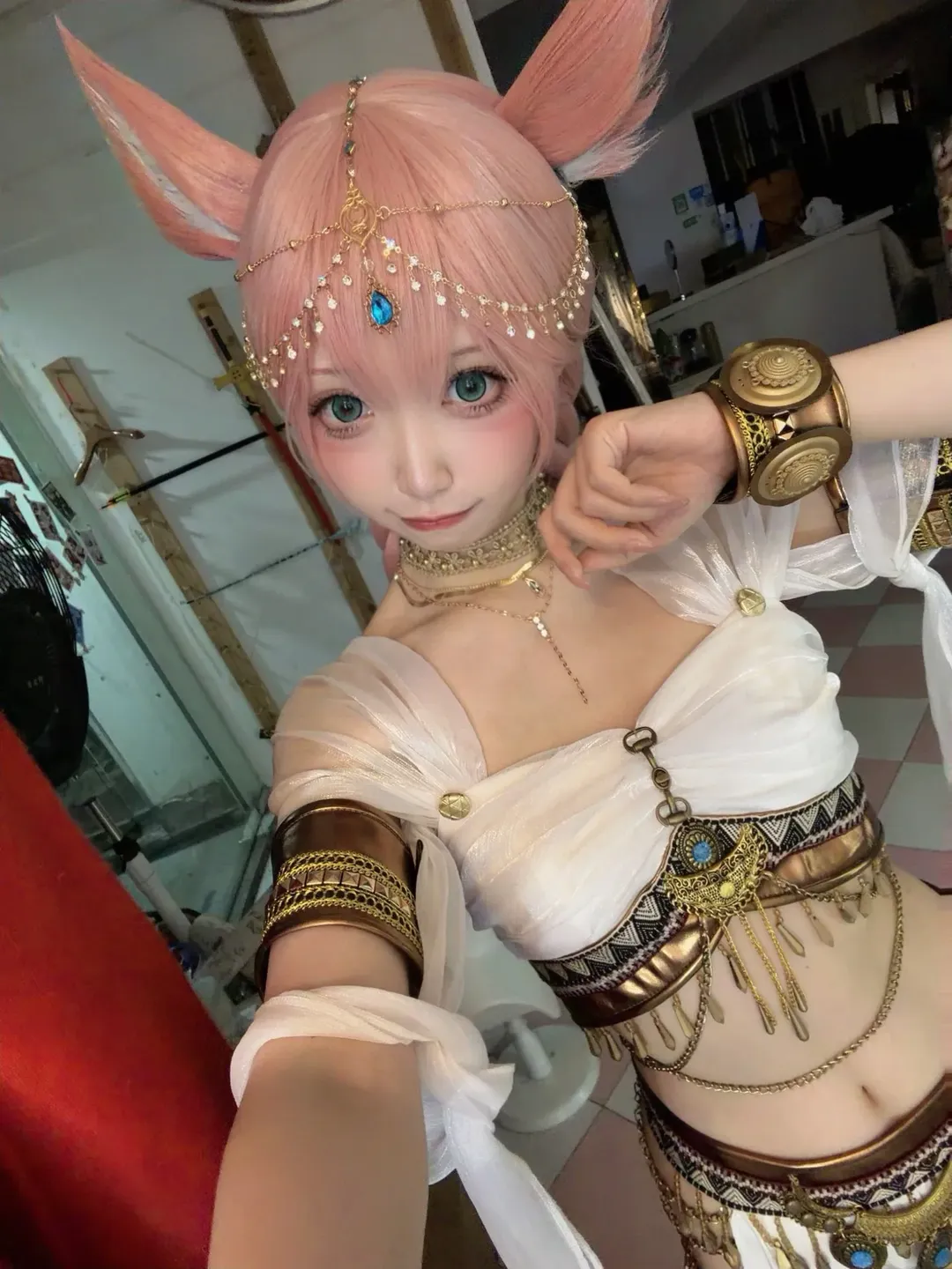 cosplay, 异域风情, 猫娘, 兽耳, 最终幻想14