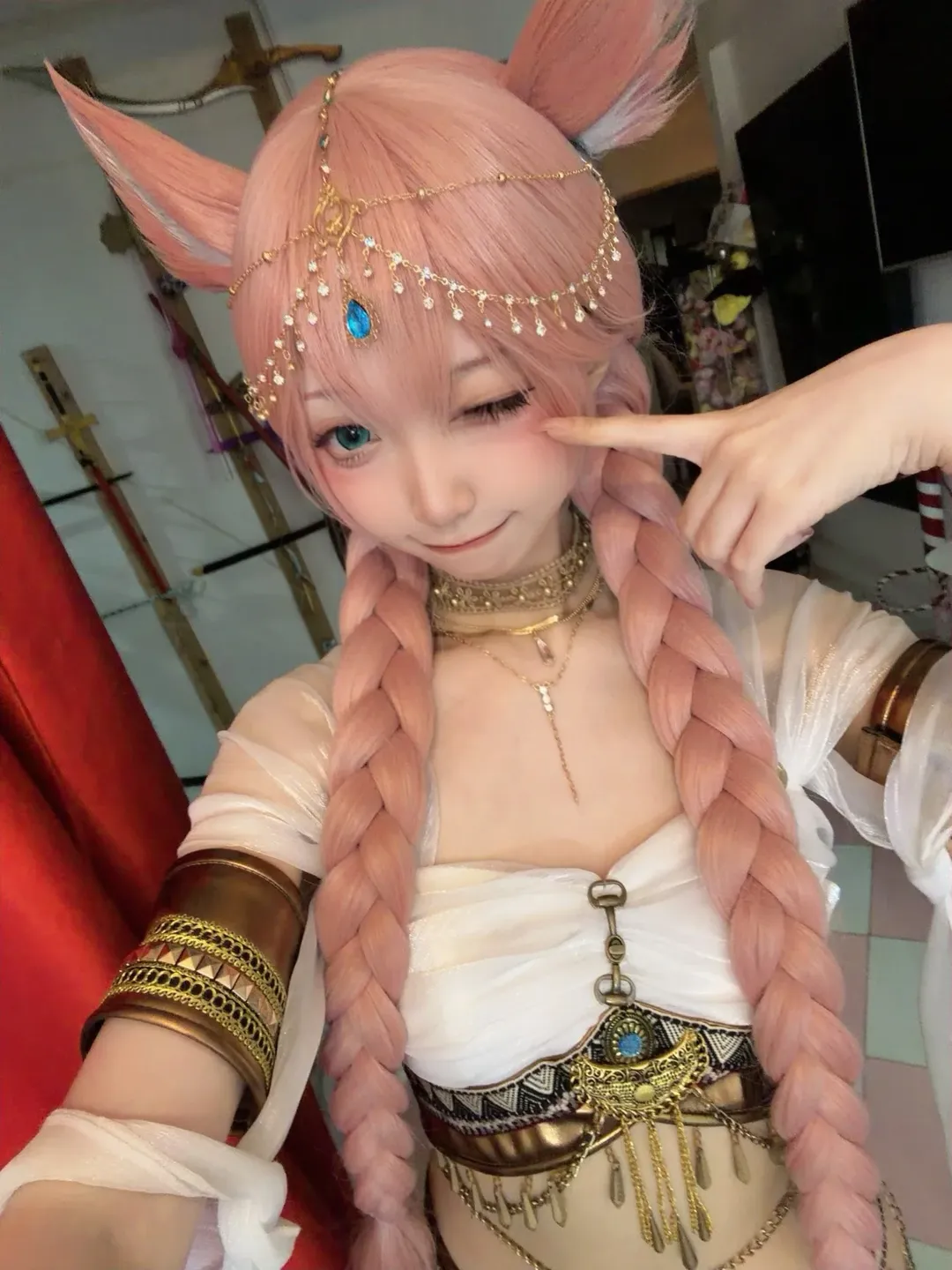 cosplay, 异域风情, 猫娘, 兽耳, 最终幻想14 - 第4张