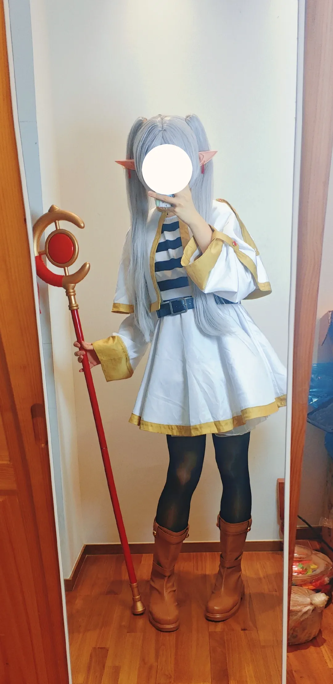 葬送のフリーレン, フリーレン コスプレ, コスプレコーディネート, アニメコスプレ, 銀白ツインテール