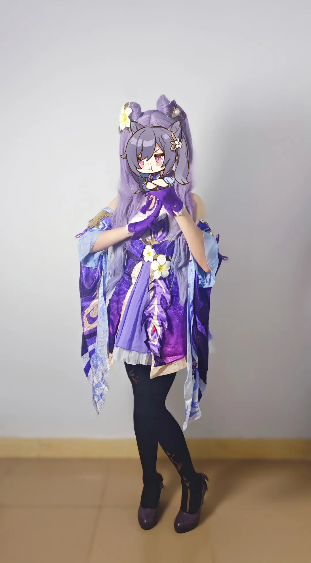 原神, 刻晴cos, cosplay摄影, 二次元穿搭, 牛杂 - 第1张