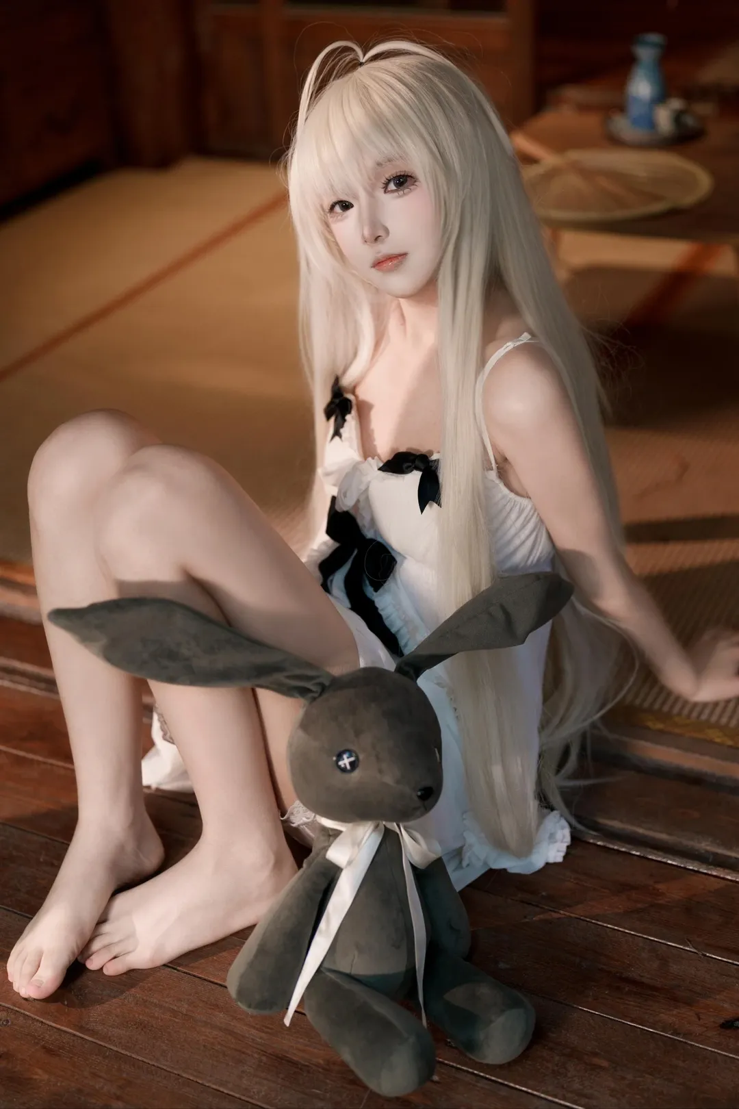 春日野穹cos, 缘之空, galgame, 和风写真, 妹系角色
