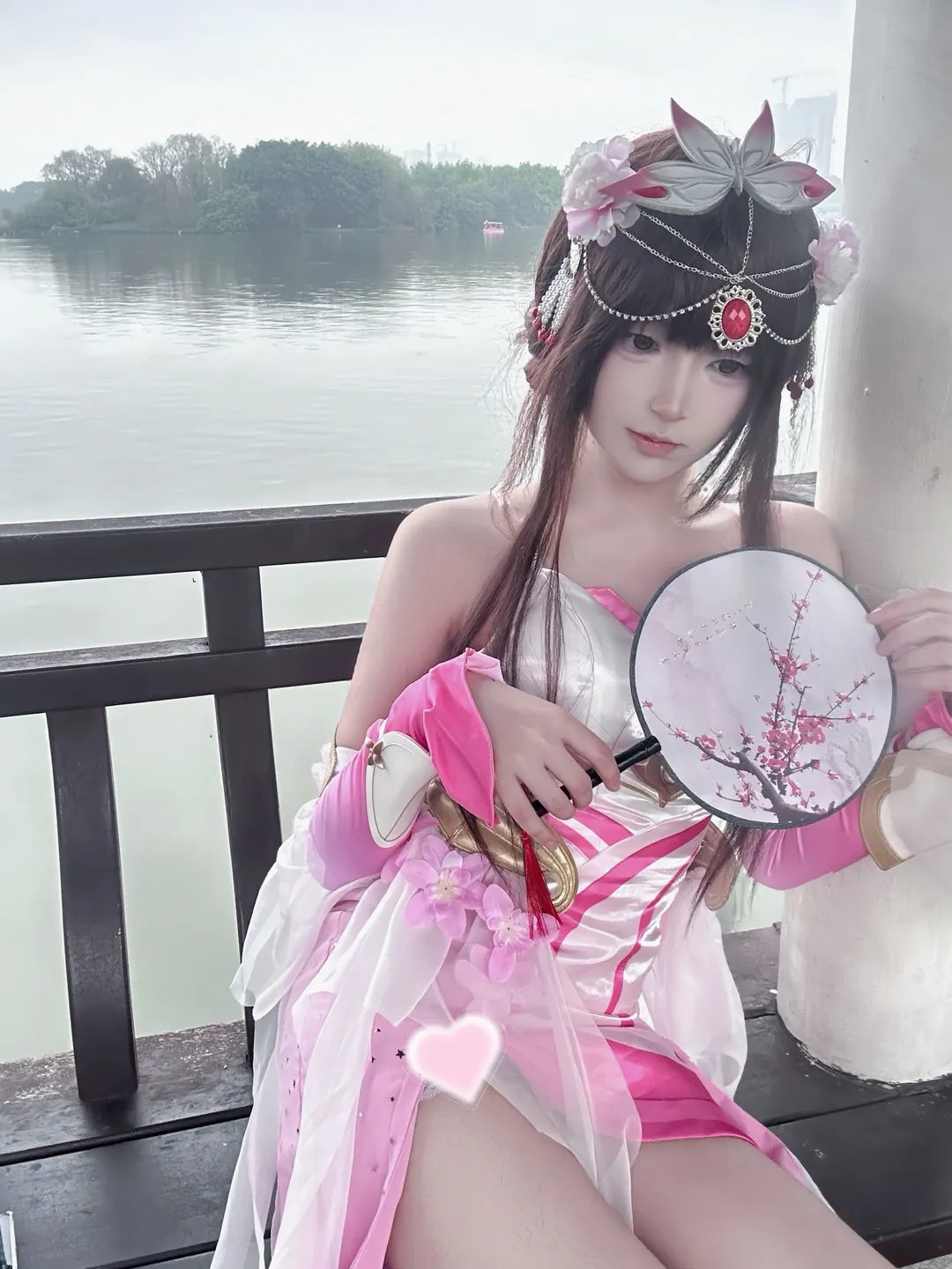 王者荣耀, 古风cos, 甄姬cos, 游园惊梦皮肤, 古装汉服 - 第1张