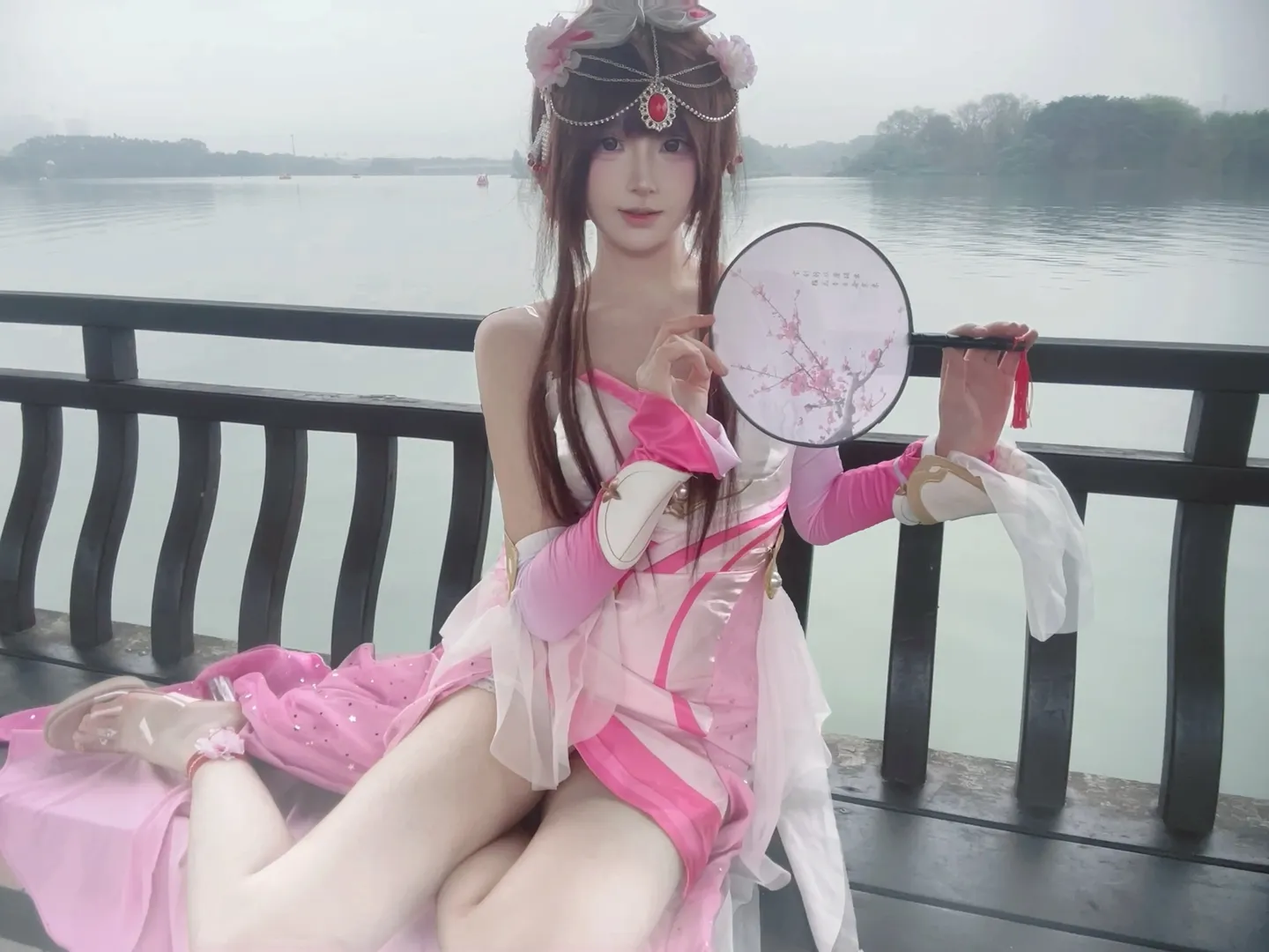王者荣耀, 古风cos, 甄姬cos, 游园惊梦皮肤, 古装汉服