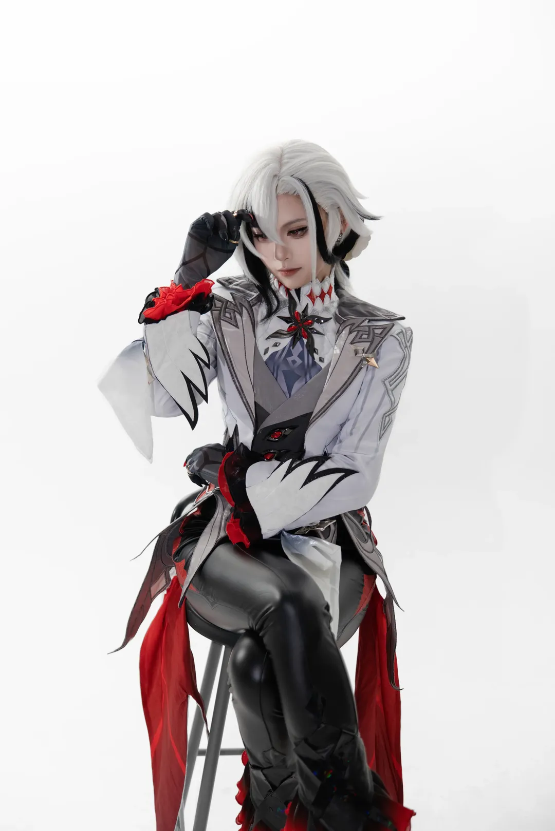 原神, 二次元cos, cosplay分享, 阿蕾奇诺cos, 仆人cosplay