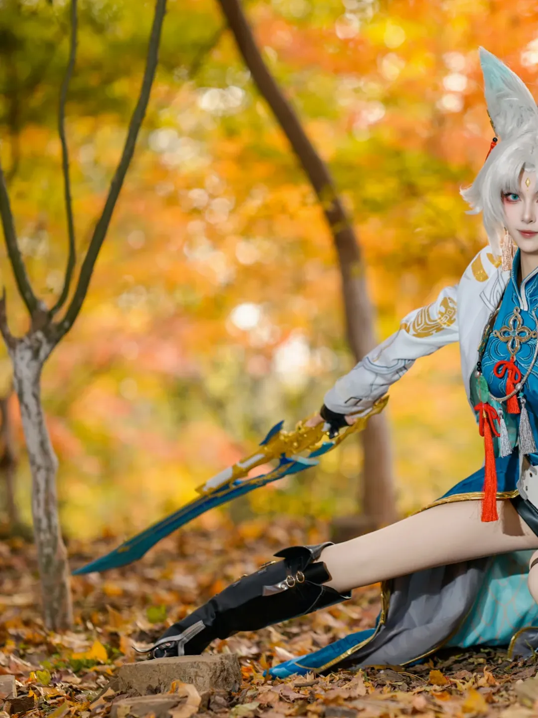二次元摄影, 崩坏星穹铁道, 飞霄cos, 星铁cosplay, 秋日外景 - 第2张