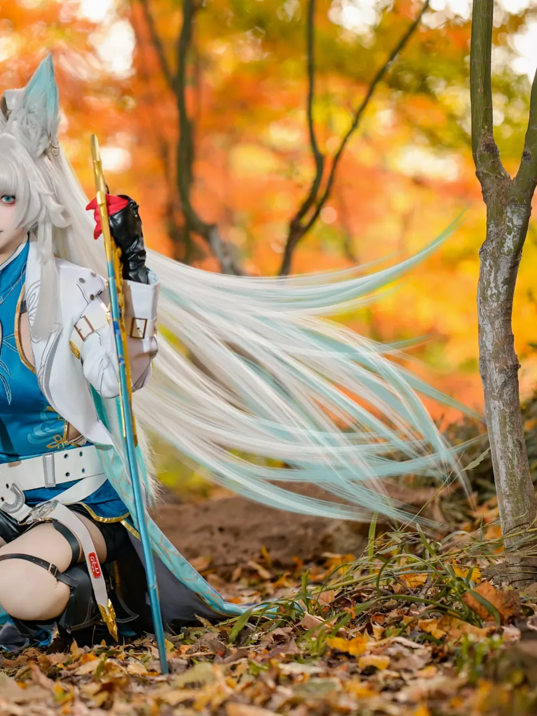 二次元摄影, 崩坏星穹铁道, 飞霄cos, 星铁cosplay, 秋日外景 - 第3张