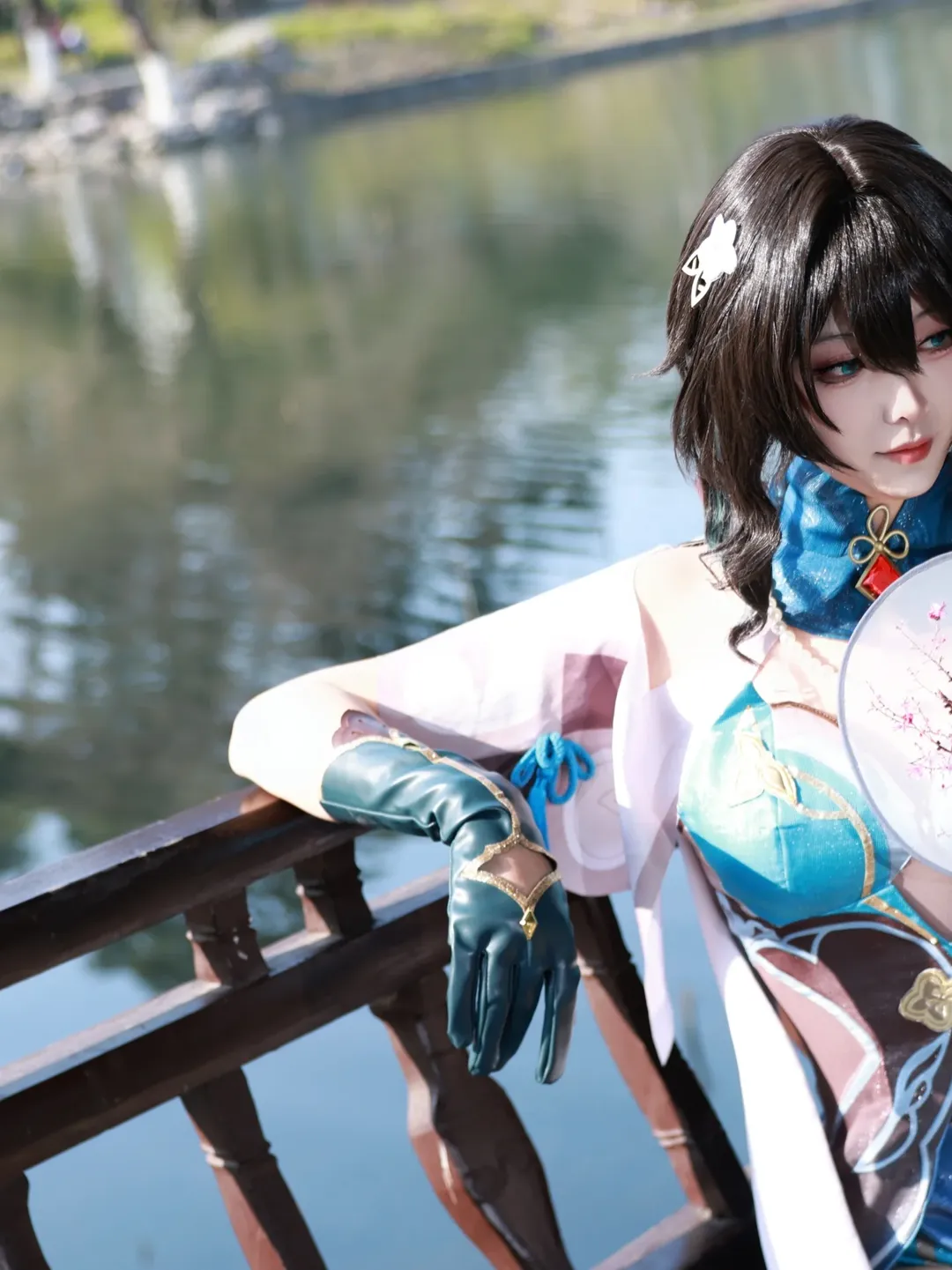 二次元撮影, 崩壊：スターレイル, ルアン・メェイ コスプレ, 中華風コスプレ, 漢服風の服装 - 1枚目