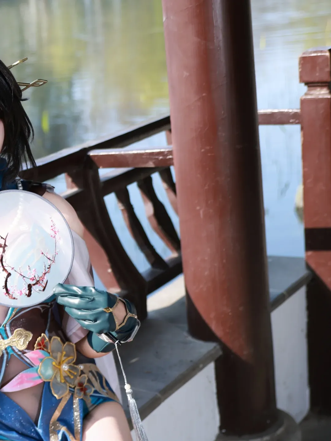 二次元撮影, 崩壊：スターレイル, ルアン・メェイ コスプレ, 中華風コスプレ, 漢服風の服装 - 2枚目