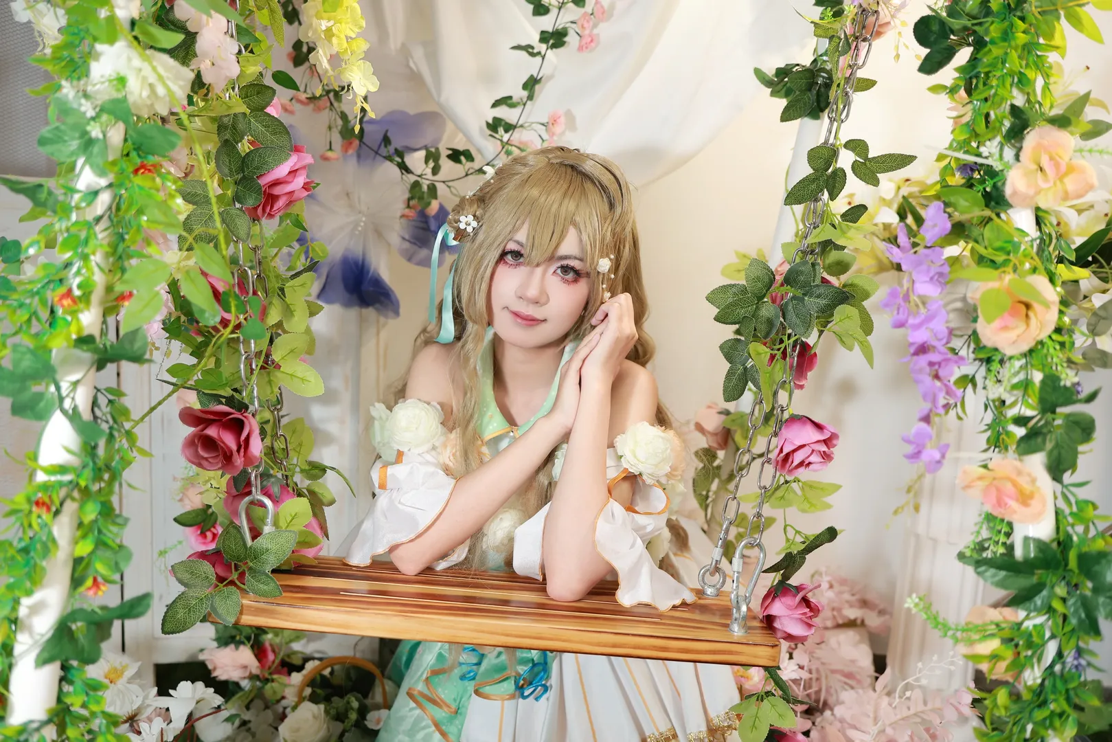 南小鸟cos, LoveLive, 二次元cos摄影, 缪斯cos, 南小鸟鲜花节 - 第3张