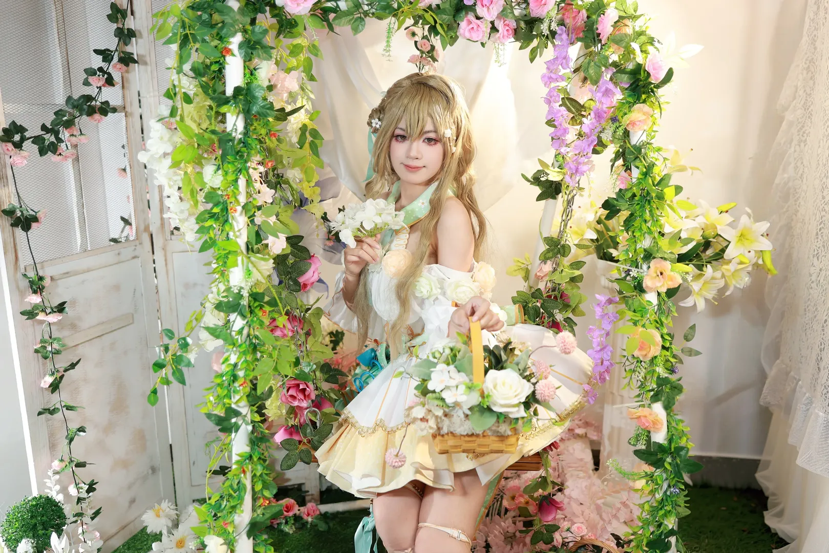 南小鸟cos, LoveLive, 二次元cos摄影, 缪斯cos, 南小鸟鲜花节 - 第4张