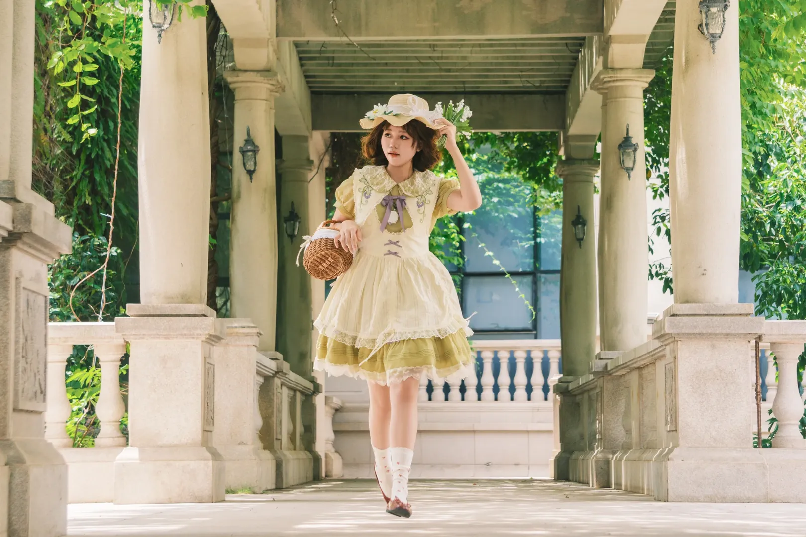 Japanese Lolita Fashion Photoshoot, Zhanjiang TFP photoshoot, Introvert vibe, Pastoral style girl, Creamy tone photography - Image 14