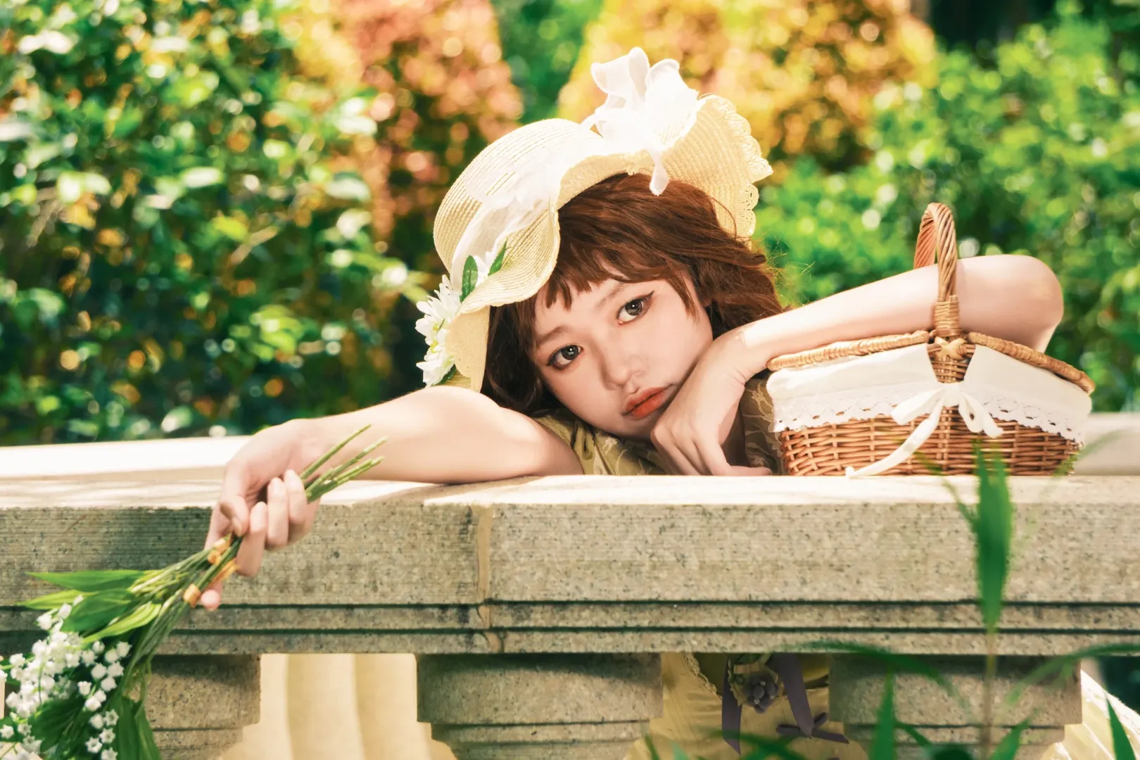Japanese Lolita Fashion Photoshoot, Zhanjiang TFP photoshoot, Introvert vibe, Pastoral style girl, Creamy tone photography - Image 4