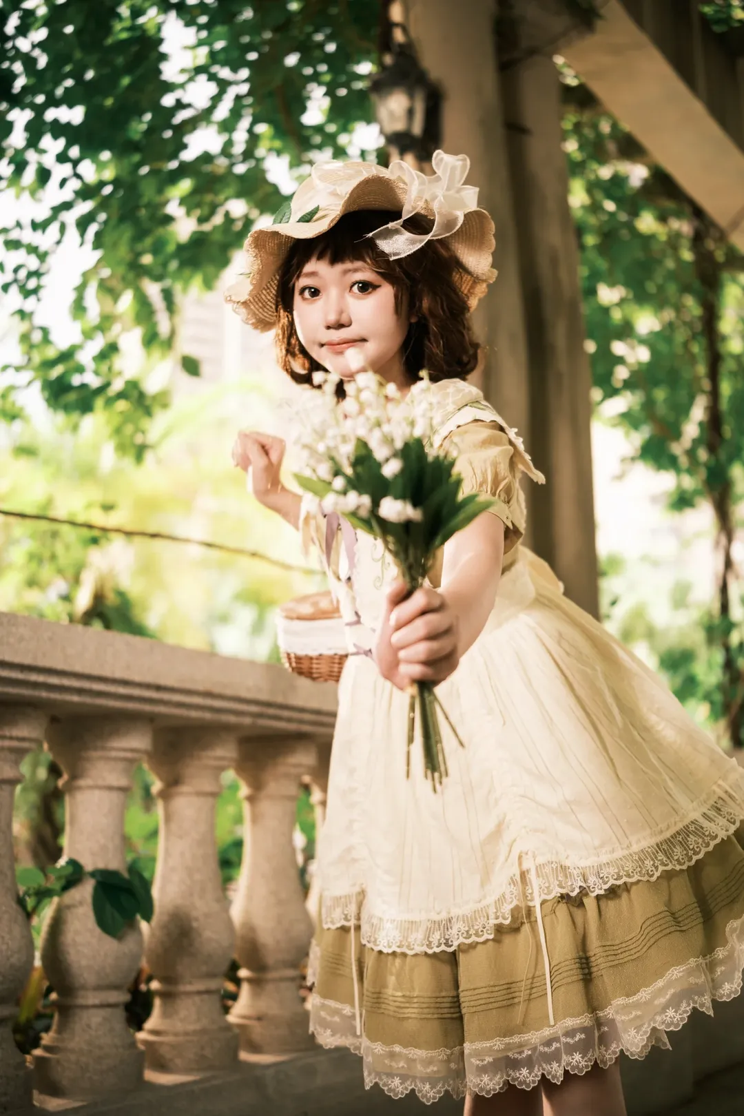 Japanese Lolita Fashion Photoshoot, Zhanjiang TFP photoshoot, Introvert vibe, Pastoral style girl, Creamy tone photography - Image 6