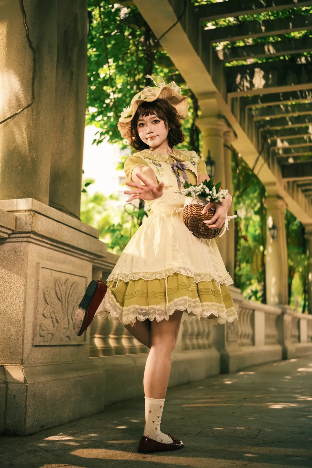 Japanese Lolita Fashion Photoshoot, Zhanjiang TFP photoshoot, Introvert vibe, Pastoral style girl, Creamy tone photography - Image 7