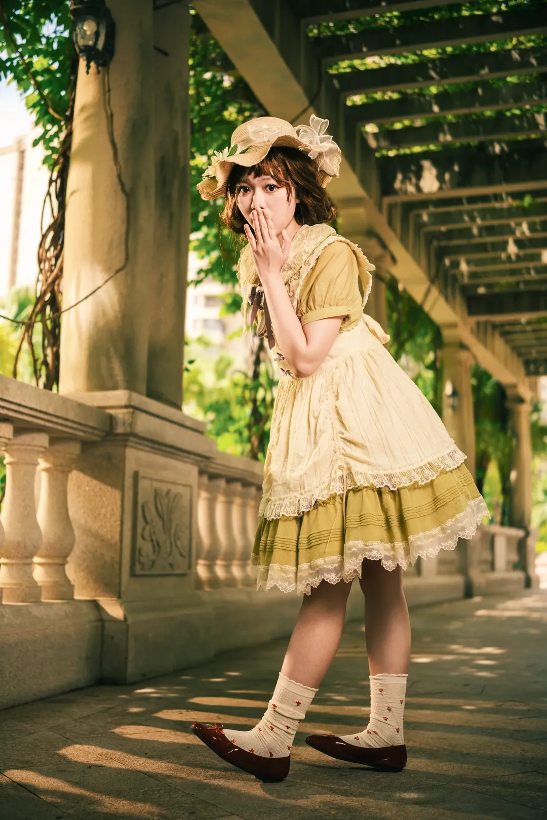 Japanese Lolita Fashion Photoshoot, Zhanjiang TFP photoshoot, Introvert vibe, Pastoral style girl, Creamy tone photography - Image 8
