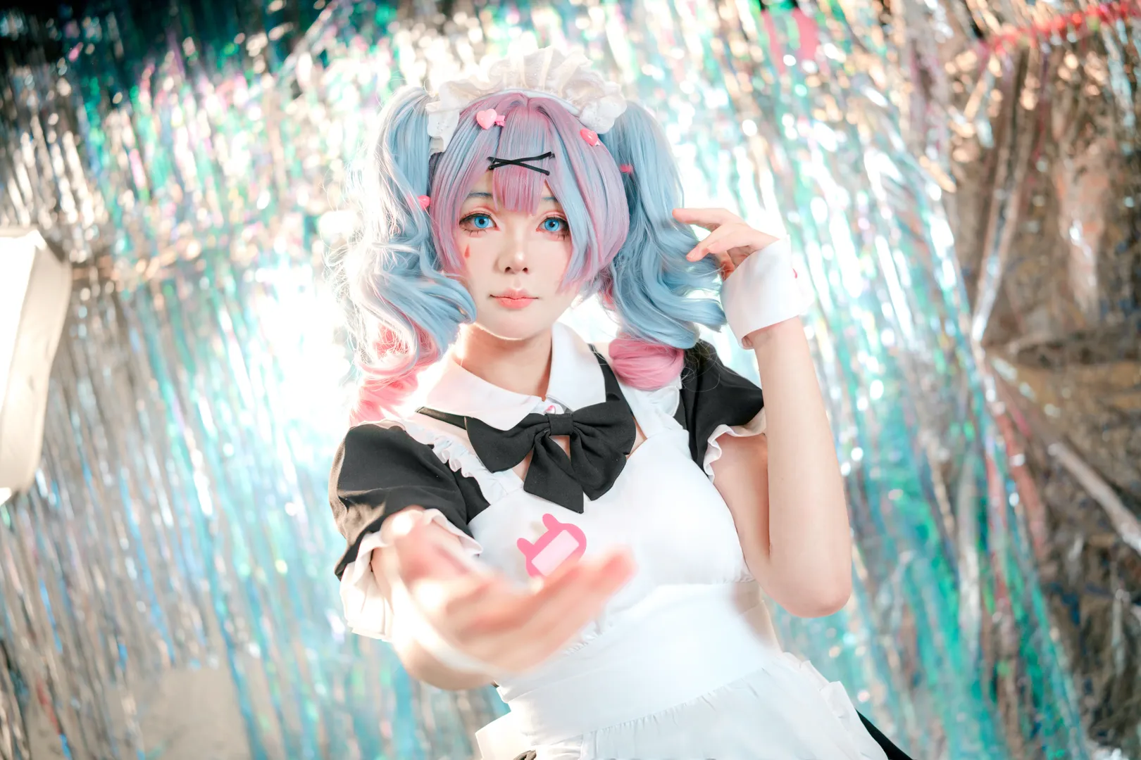 甜系cosplay, 互勉摄影, 女仆装写真, 湛江约拍, 日系少女风 - 第2张