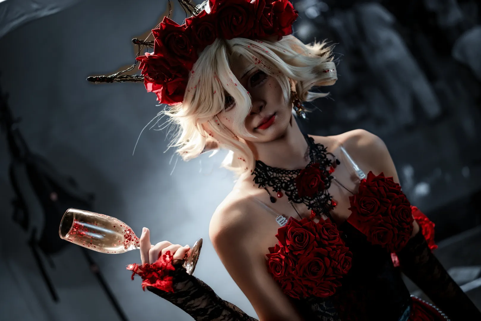二次元摄影, 第五人格, 红夫人cos, cosplay约拍, cos场照 - 第5张