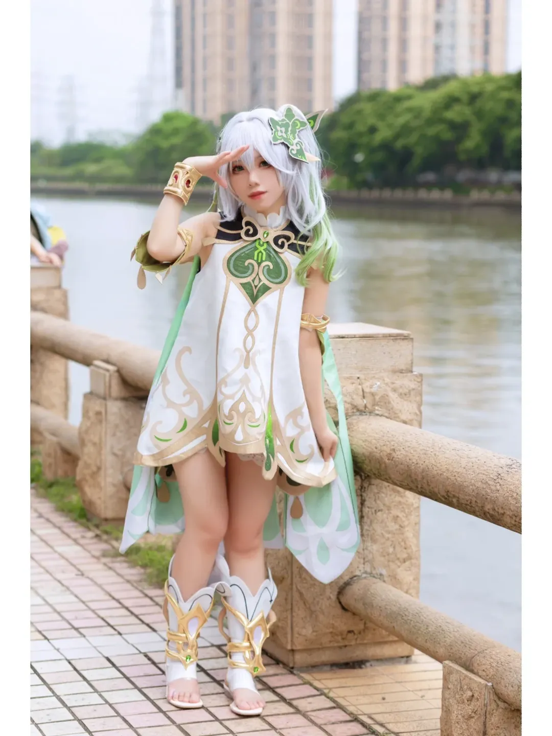 原神, 纳西妲cos, 漫展返图, cosplay摄影, 广州萤火虫漫展 - 第2张