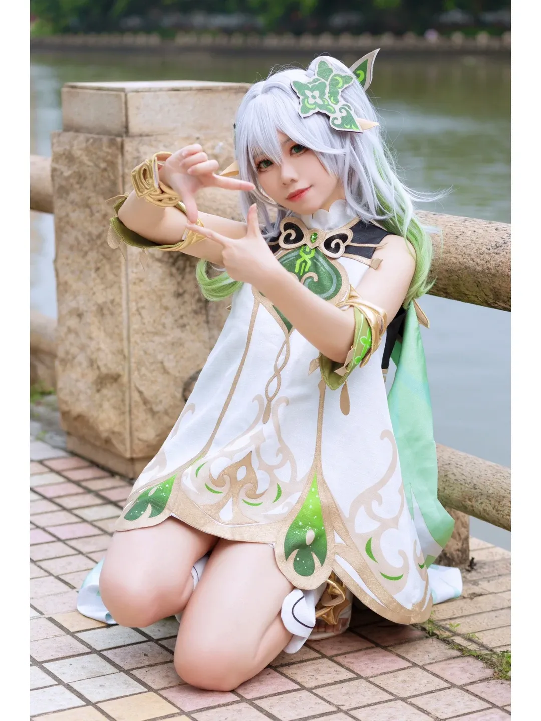 原神, 纳西妲cos, 漫展返图, cosplay摄影, 广州萤火虫漫展 - 第3张