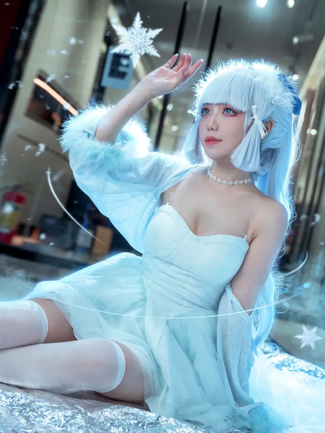 二次元, 原神, cosplay, 漫展返图, 神里绫华cos - 第1张