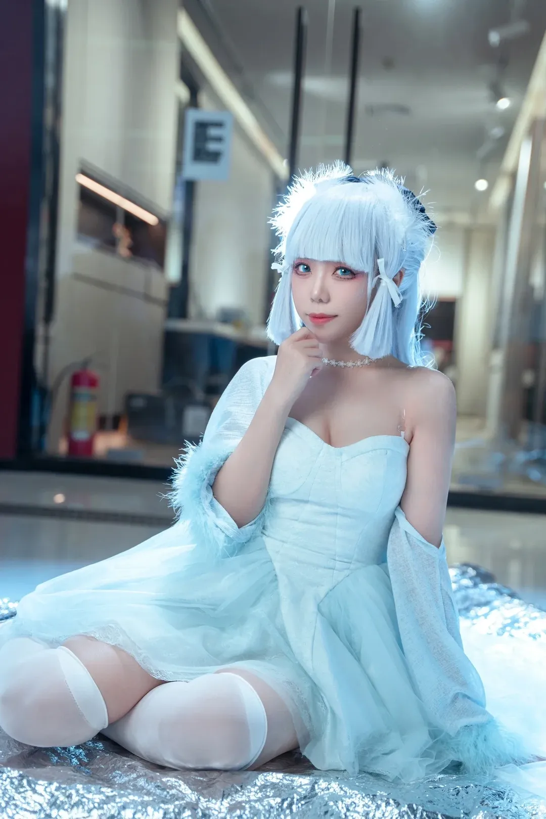 二次元, 原神, cosplay, 漫展返图, 神里绫华cos - 第6张