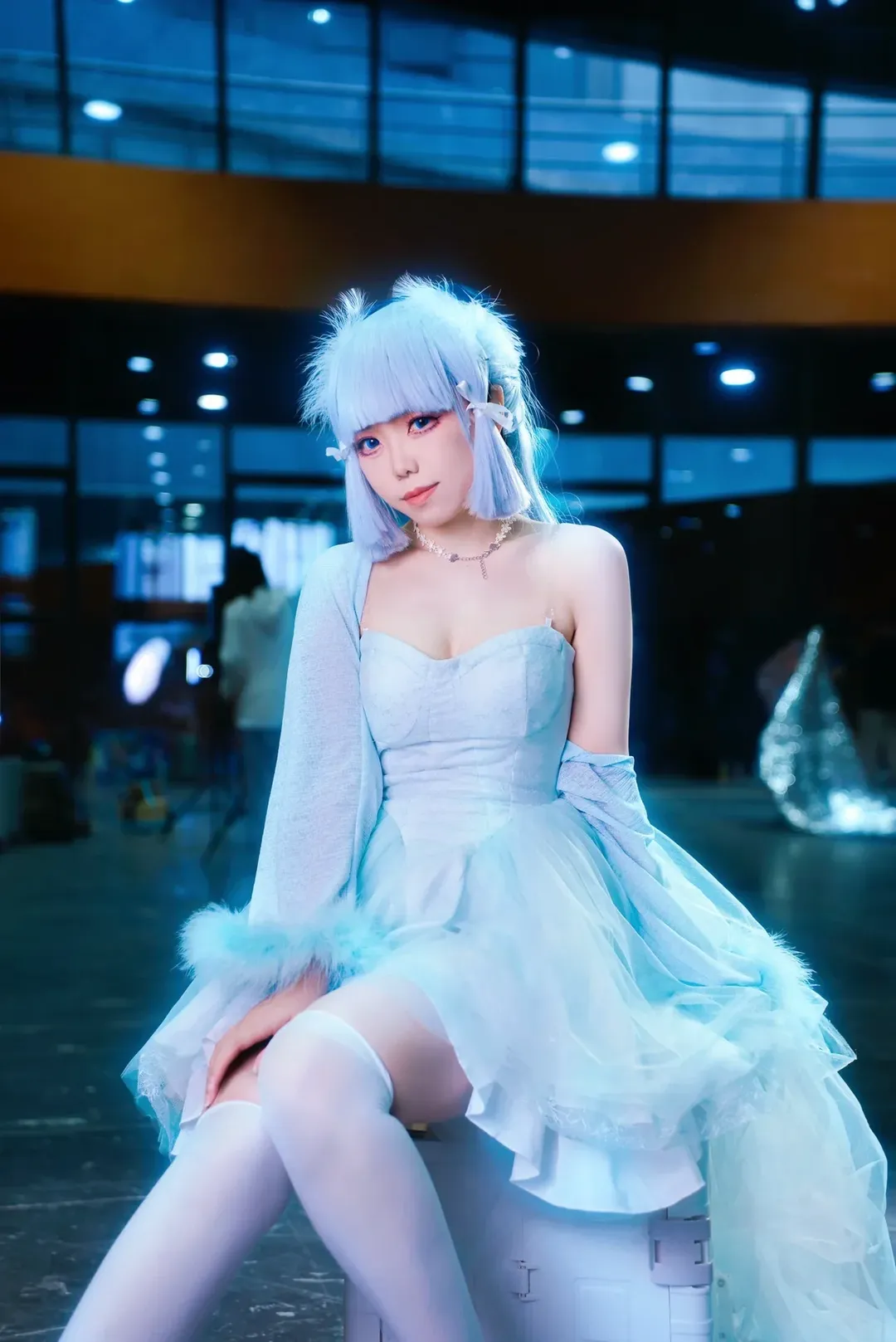 原神, 漫展返图, 神里绫华cos, cosplay日常, CPGZ场照