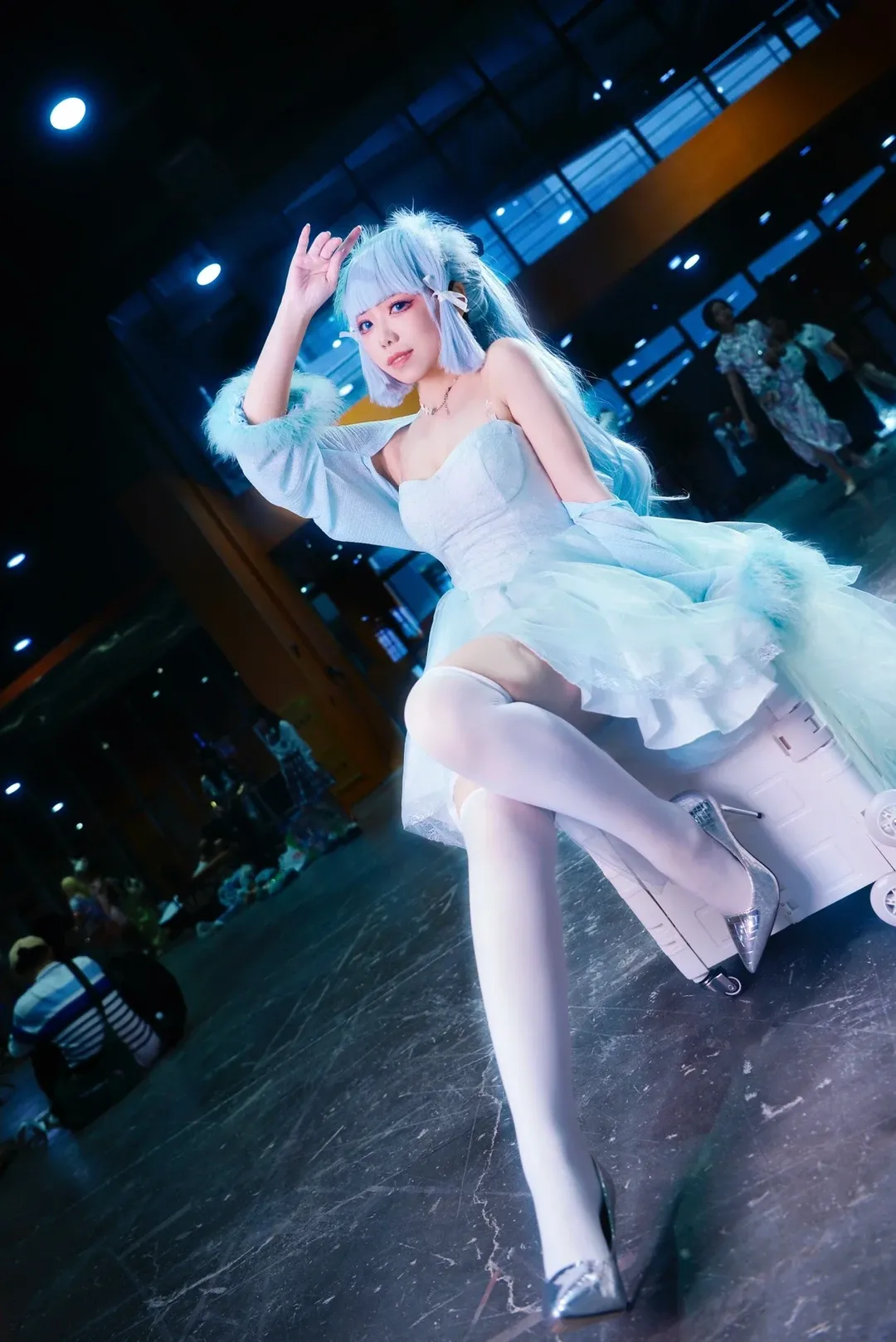 Genshin Impact, Convention photos, Kamisato Ayaka cosplay, Casual cosplay, CPGZ convention photos - Image 3