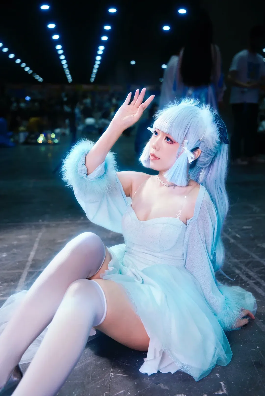 Genshin Impact, Convention photos, Kamisato Ayaka cosplay, Casual cosplay, CPGZ convention photos - Image 4