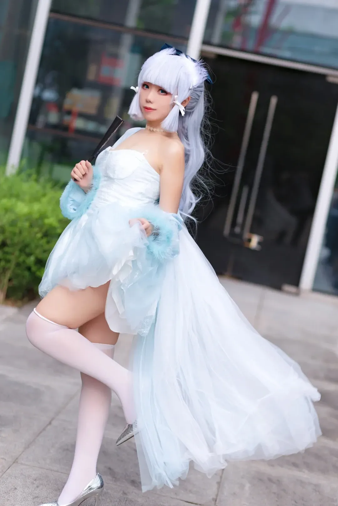 二次元, 原神, コスプレ, 神里綾華 コスプレ, 神里綾華 ドレス