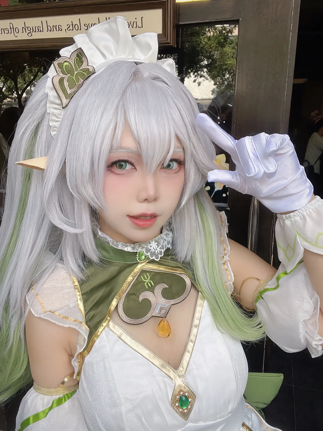 二次元, 原神, コスプレ, ナヒーダ コスプレ, メイド服 - 4枚目