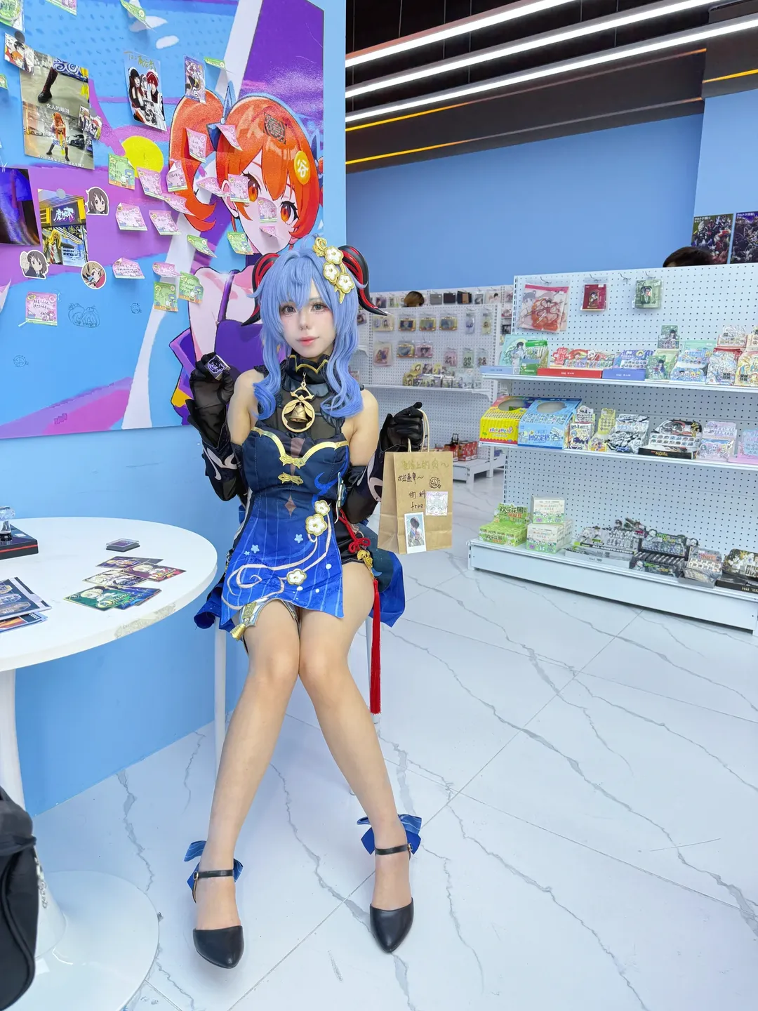 原神, 甘雨 コスプレ, イベント写真, 東莞でのアニメグッズ収集, アニメマーケット - 12枚目