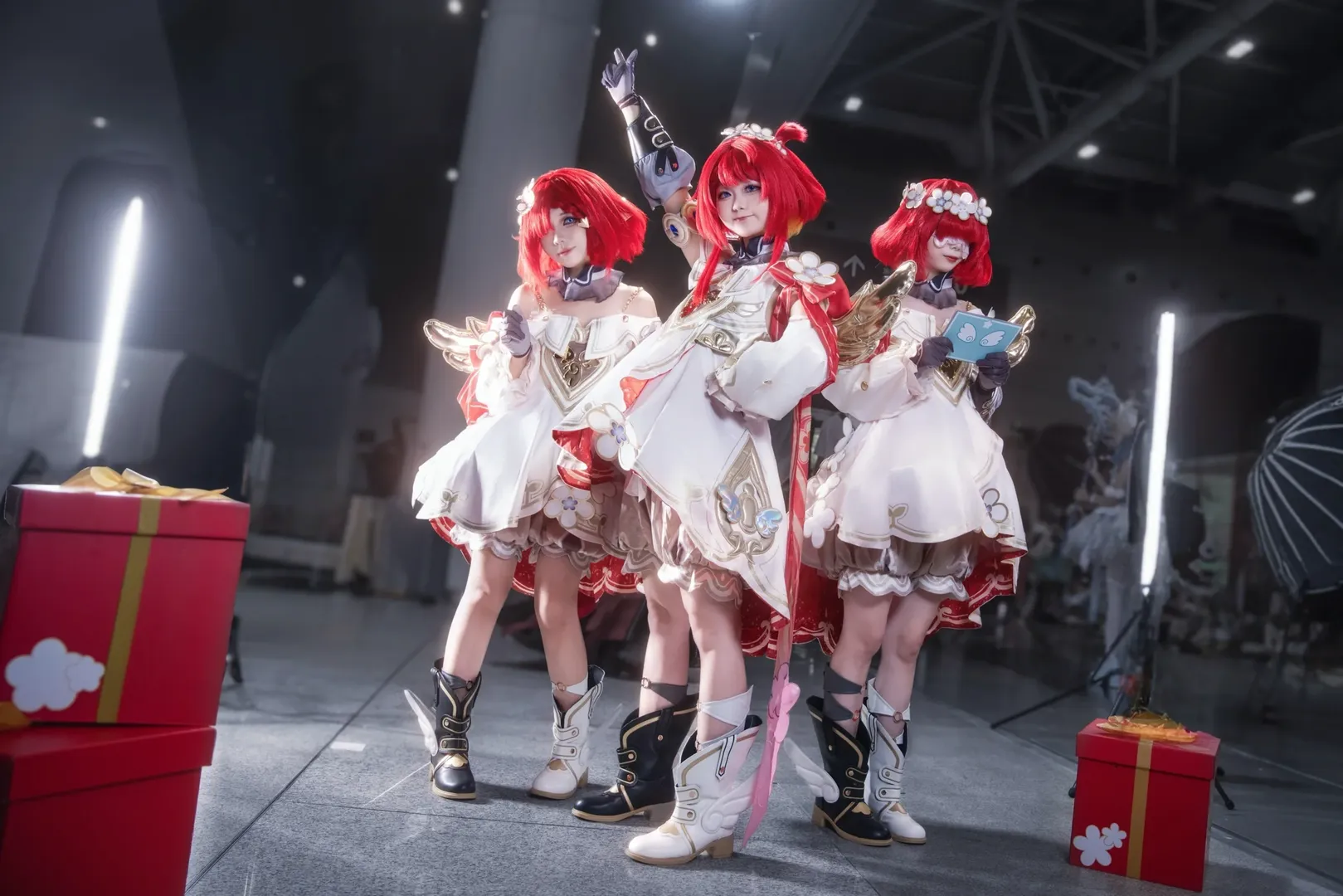 Honkai: Star Rail, Convention photos, Anime cosplay, Cosplay photography, Tribbie, Trianne & Trinnon Cosplay