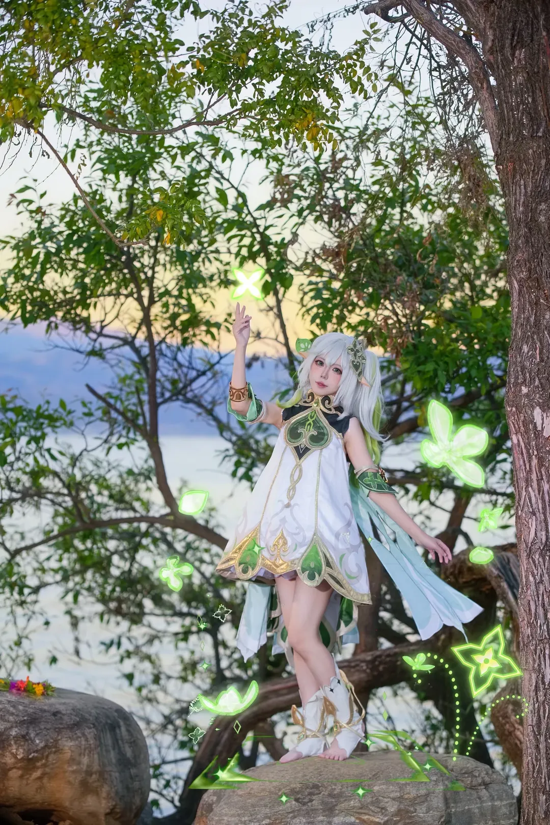原神, 二次元摄影, 纳西妲cos, 小草神cosplay, 须弥 - 第1张