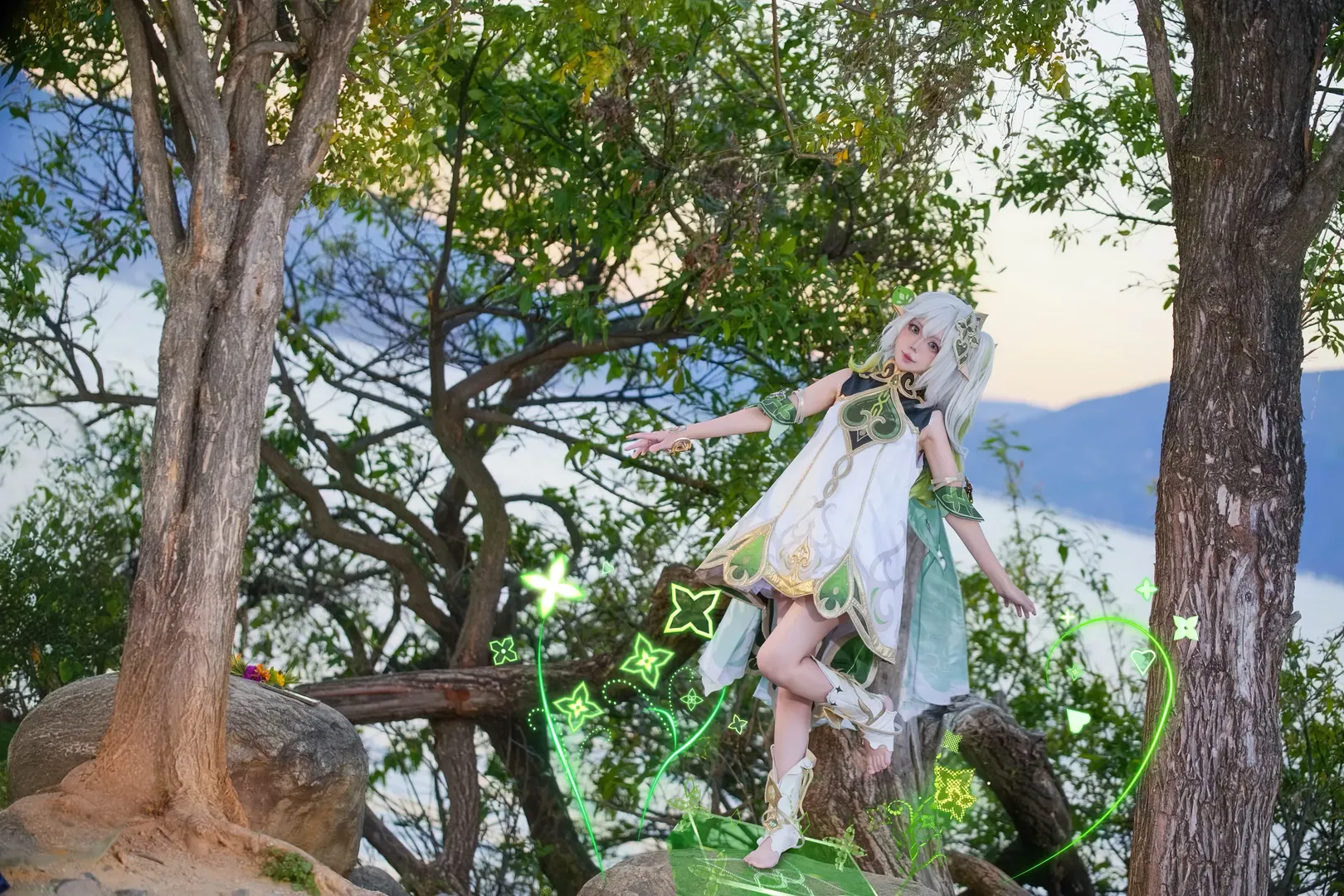 原神, 二次元摄影, 纳西妲cos, 小草神cosplay, 须弥 - 第5张