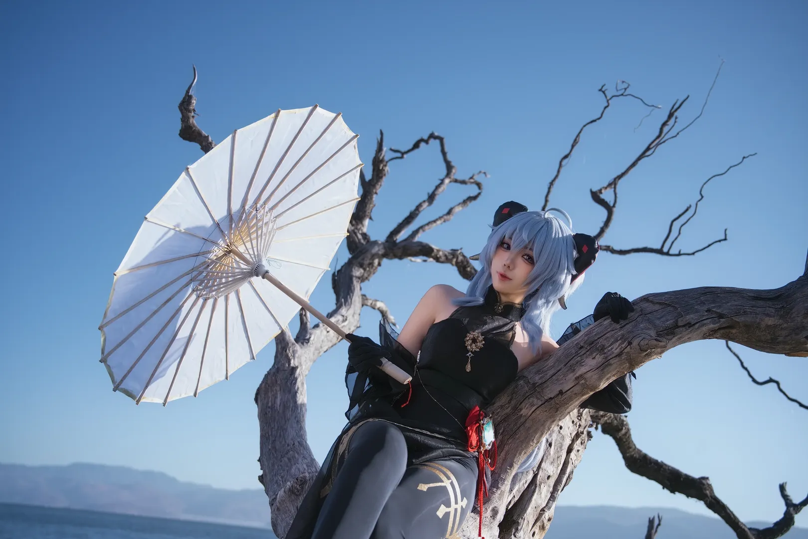 原神, 甘雨 コスプレ, コスプレ写真, アウトドア撮影, 大理旅行撮影 - 4枚目